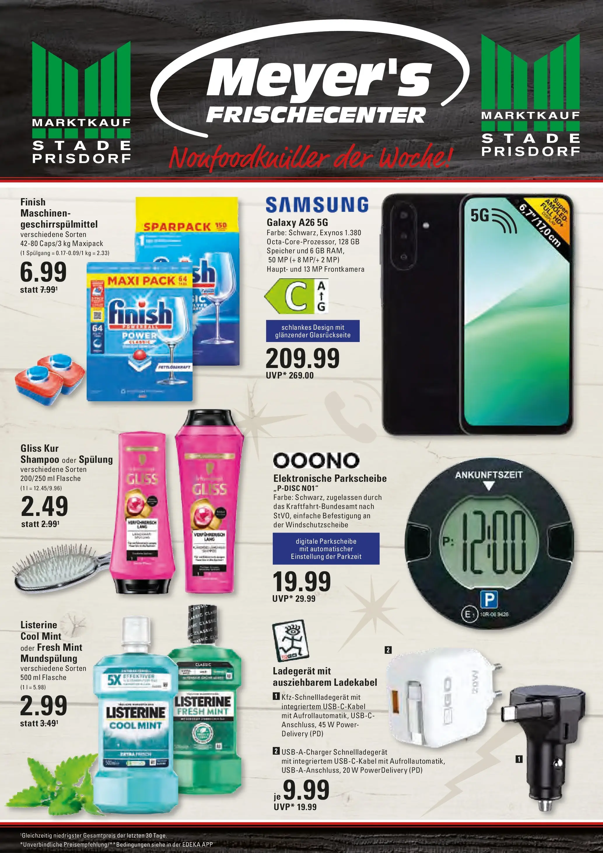 Edeka prospekt Prisdorf (ab 06.07.2026) » Angebote Online | Seite: 16 | Produkte: Shampoo, Spülung, Ladegerät, Listerine