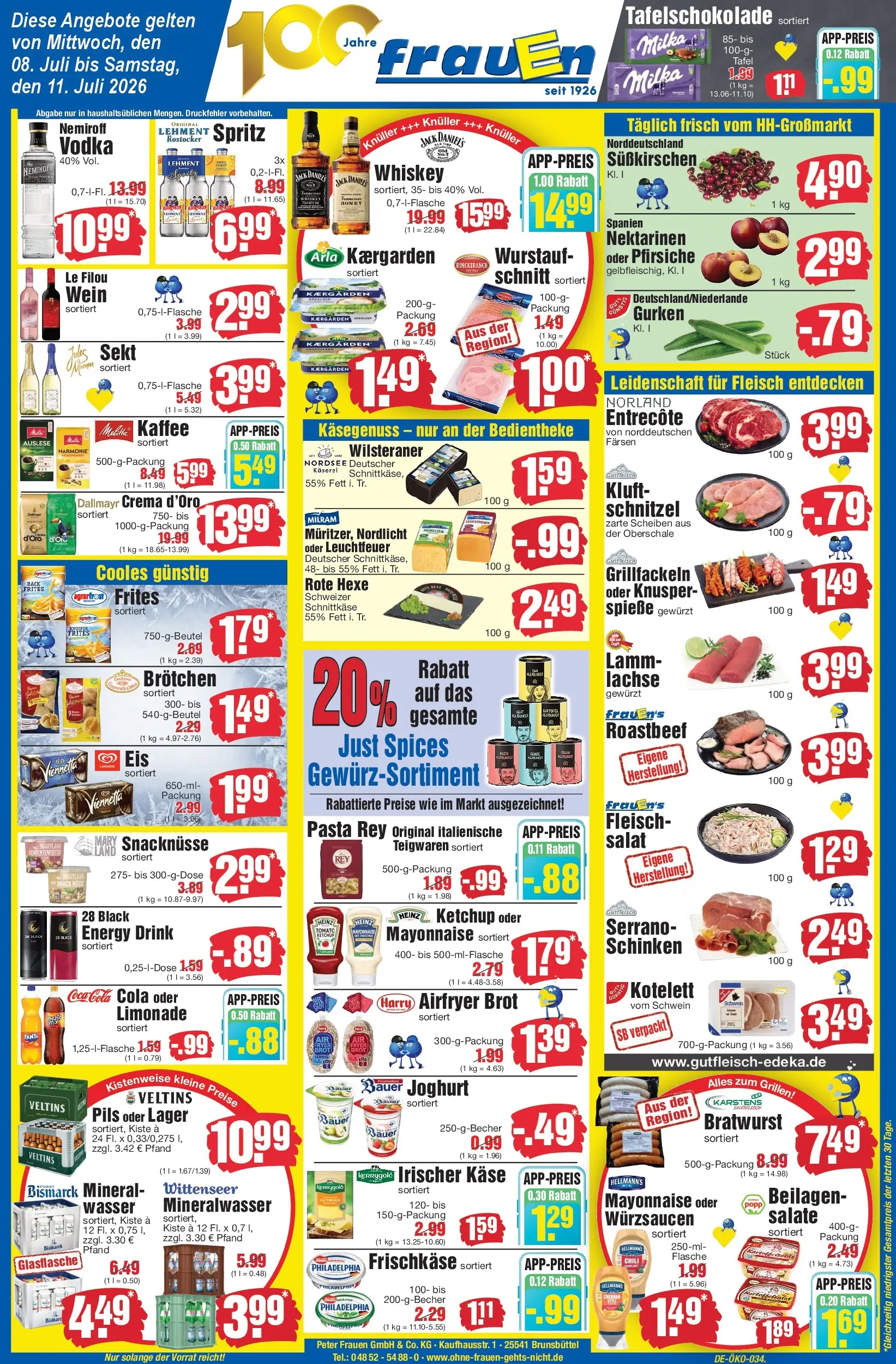 Edeka prospekt Heide (ab 06.07.2026) » Angebote Online | Seite: 1 | Produkte: Le filou, Pils, Limonade, Schnitzel