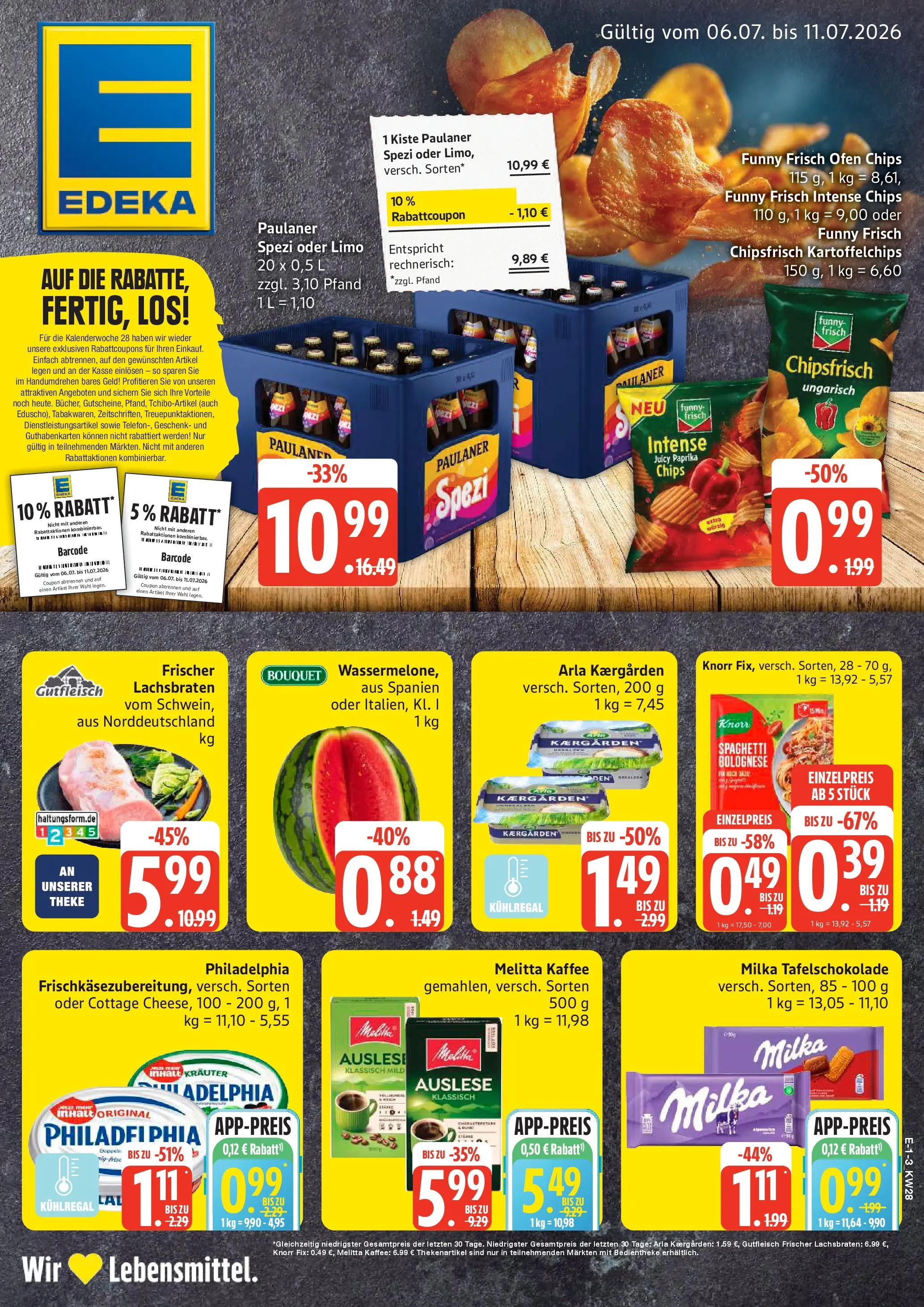 Edeka - EDEKA: Wochenangebote (ab 05.07.2026) » Angebote Online | Seite: 1