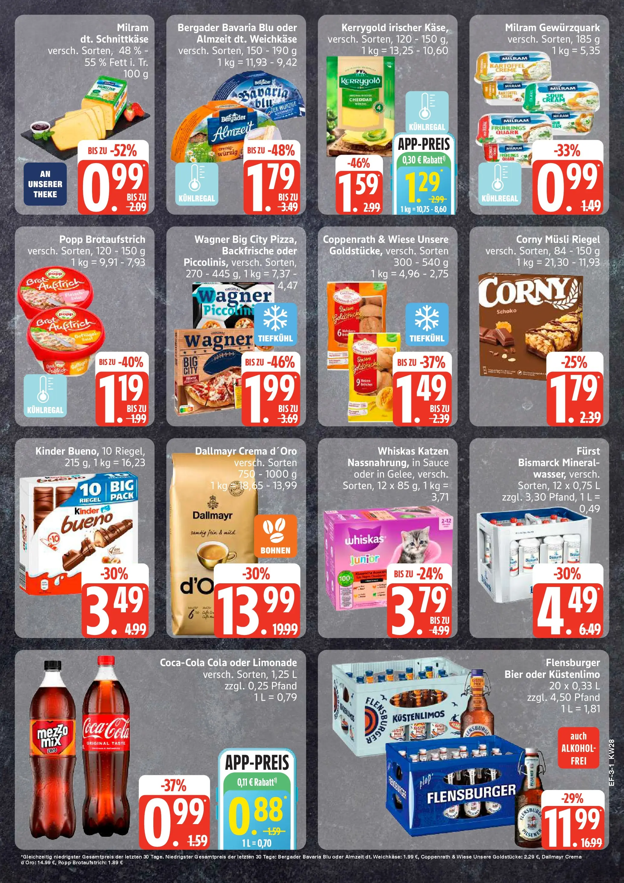 Edeka - EDEKA: Wochenangebote (ab 05.07.2026) » Angebote Online | Seite: 3 | Produkte: Creme, Dallmayr, Milram, Whiskas