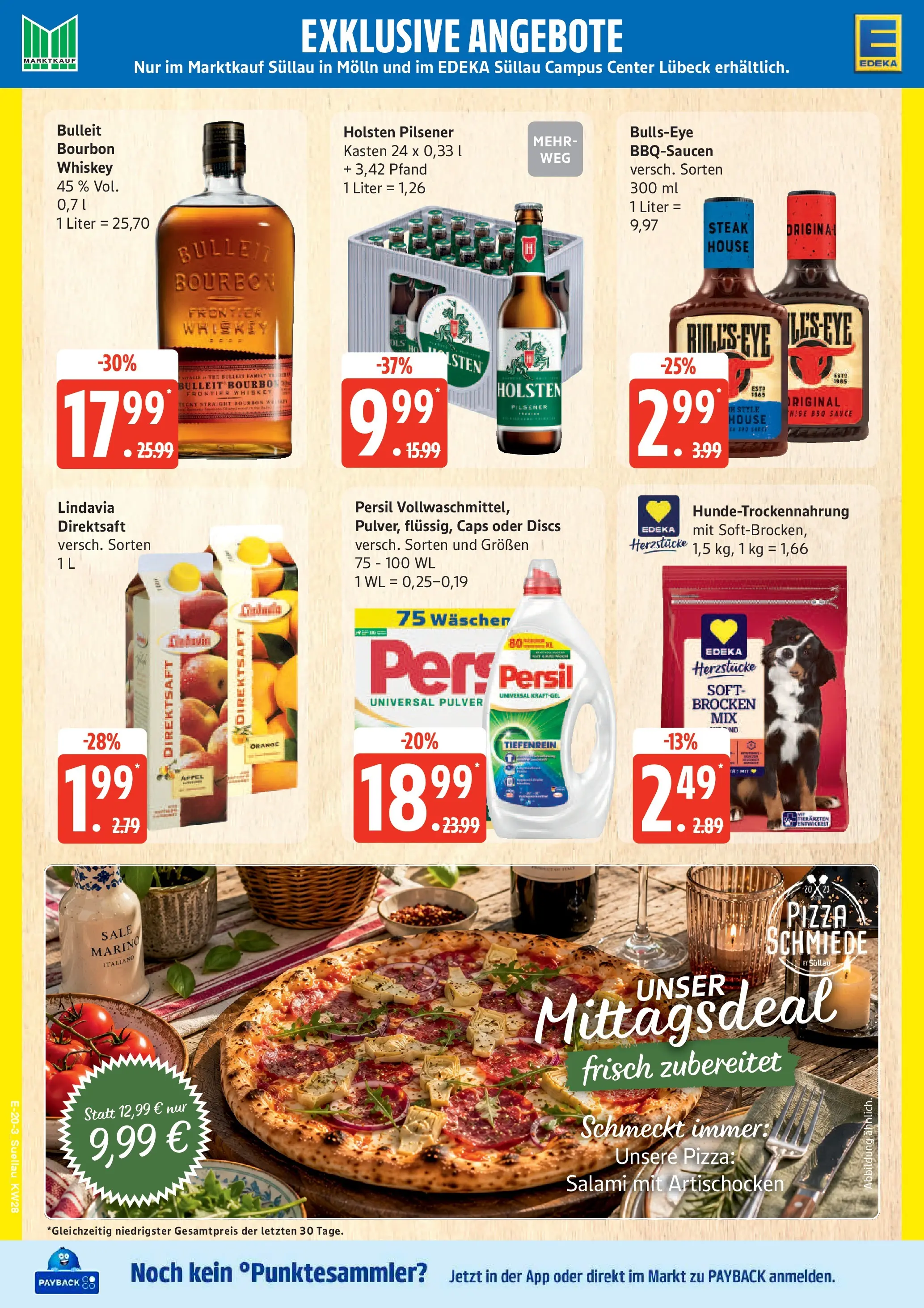 Edeka prospekt Ratzeburg (ab 06.07.2026) » Angebote Online | Seite: 26 | Produkte: Äpfel, Holsten, Pizza, Whiskey