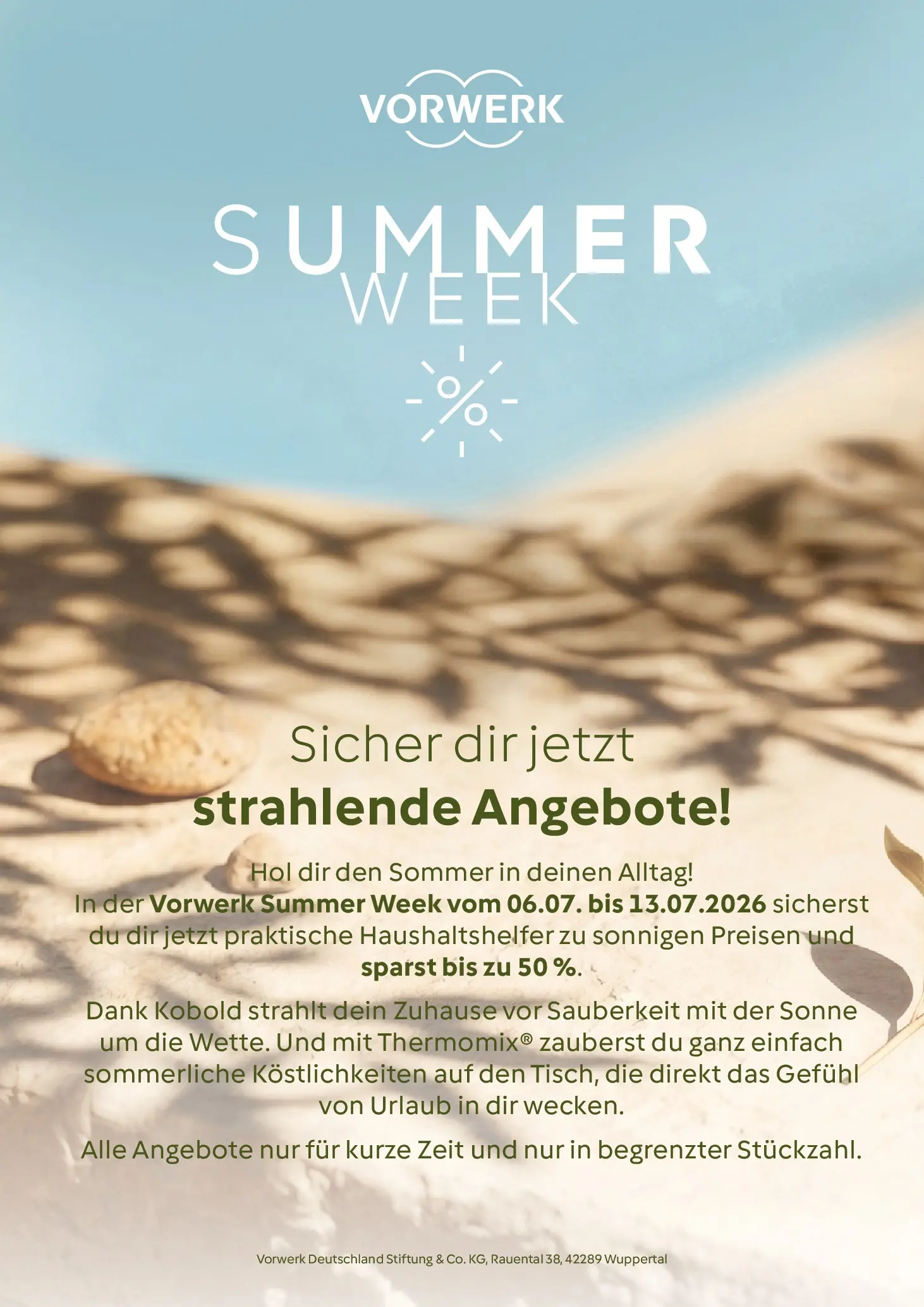 Angebote - Vorwerk: Summer Week (ab 06.06.2026) zum Blättern | Seite: 1