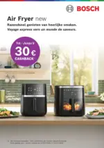 Expert Bosch - Jusqu'&agrave; &euro;30 cashback Air Fryer new - au 31.07.2026