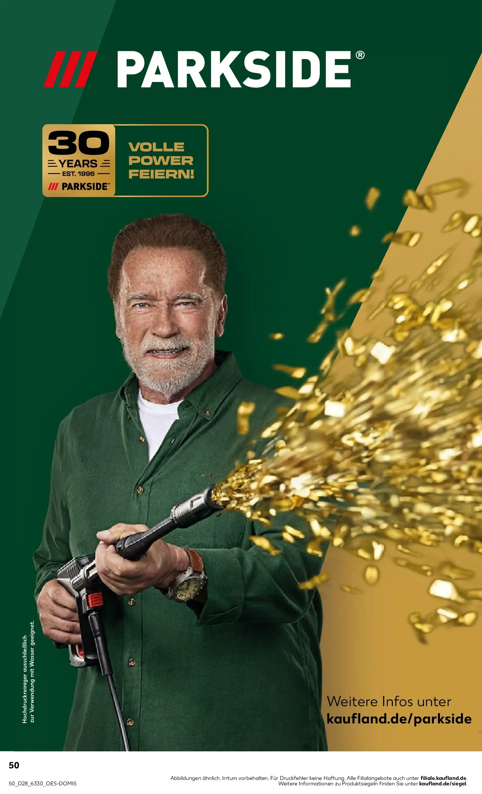 Prospekt Kaufland ab 09.07.2026 » Angebote Online zum Blättern | Seite: 50 | Produkte: Wasser, Hochdruckreiniger