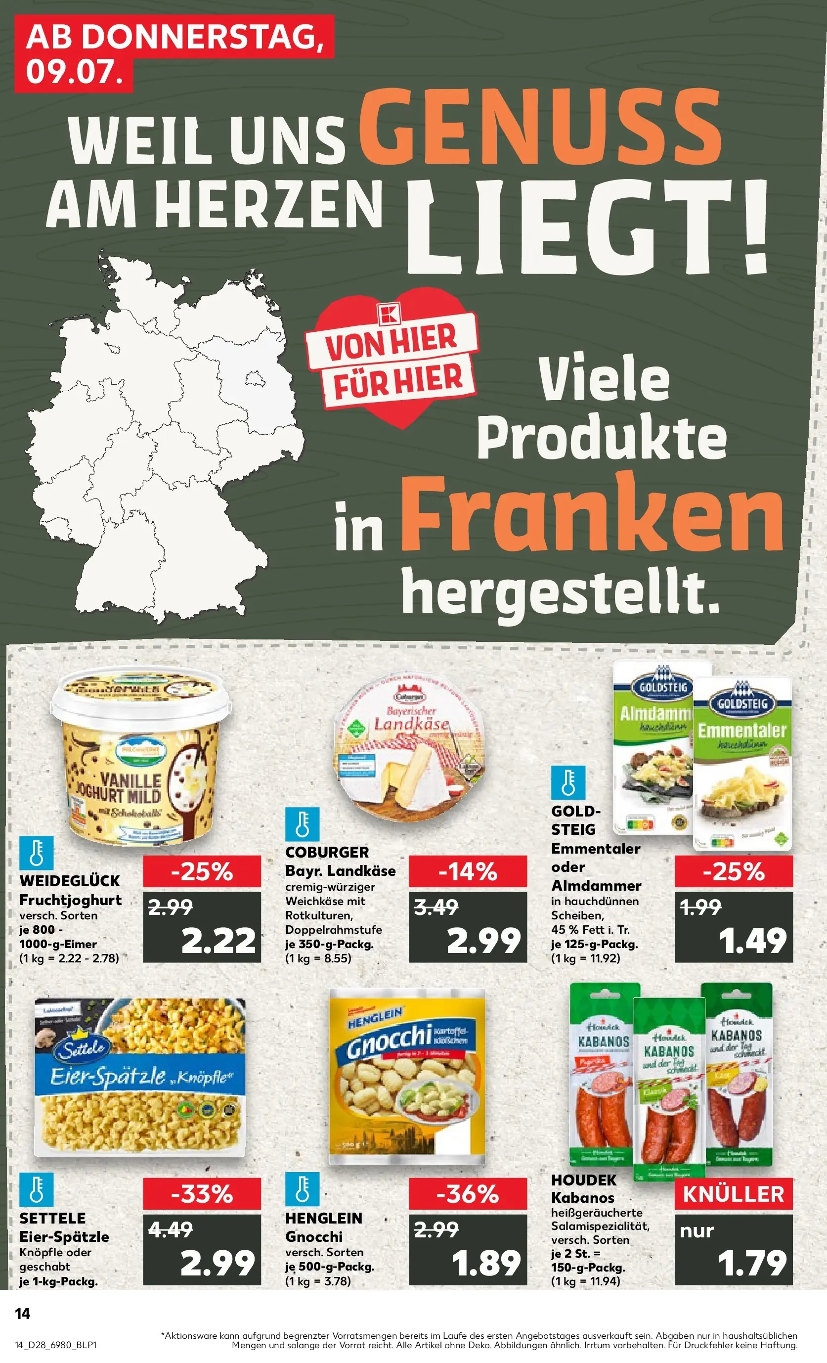 Prospekt Kaufland ab 06.07.2026 » Angebote Online zum Blättern | Seite: 23 | Produkte: Fruchtjoghurt