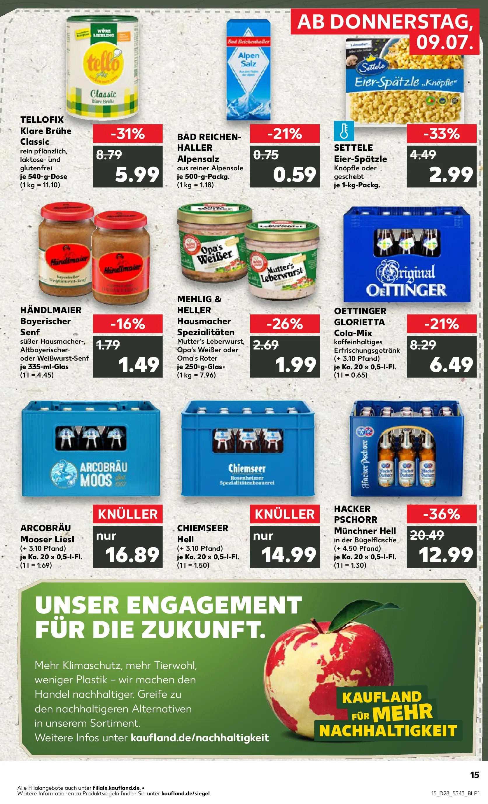 Prospekt Kaufland ab 06.07.2026 » Angebote Online zum Blättern | Seite: 24 | Produkte: Bad, Oettinger, Salz
