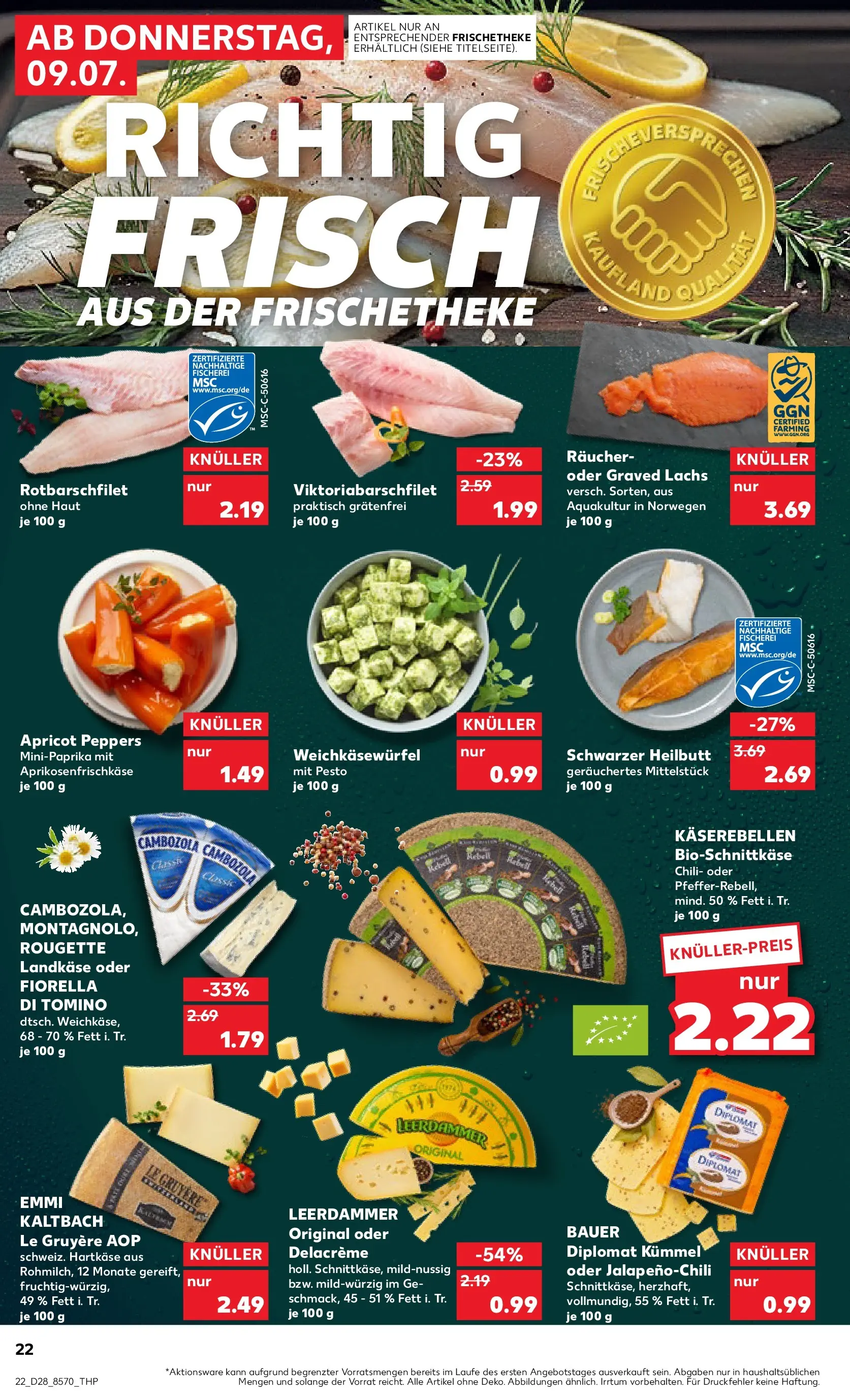 Prospekt Kaufland ab 05.07.2026 » Angebote Online zum Blättern | Seite: 31 | Produkte: Leerdammer, Lachs, Chili
