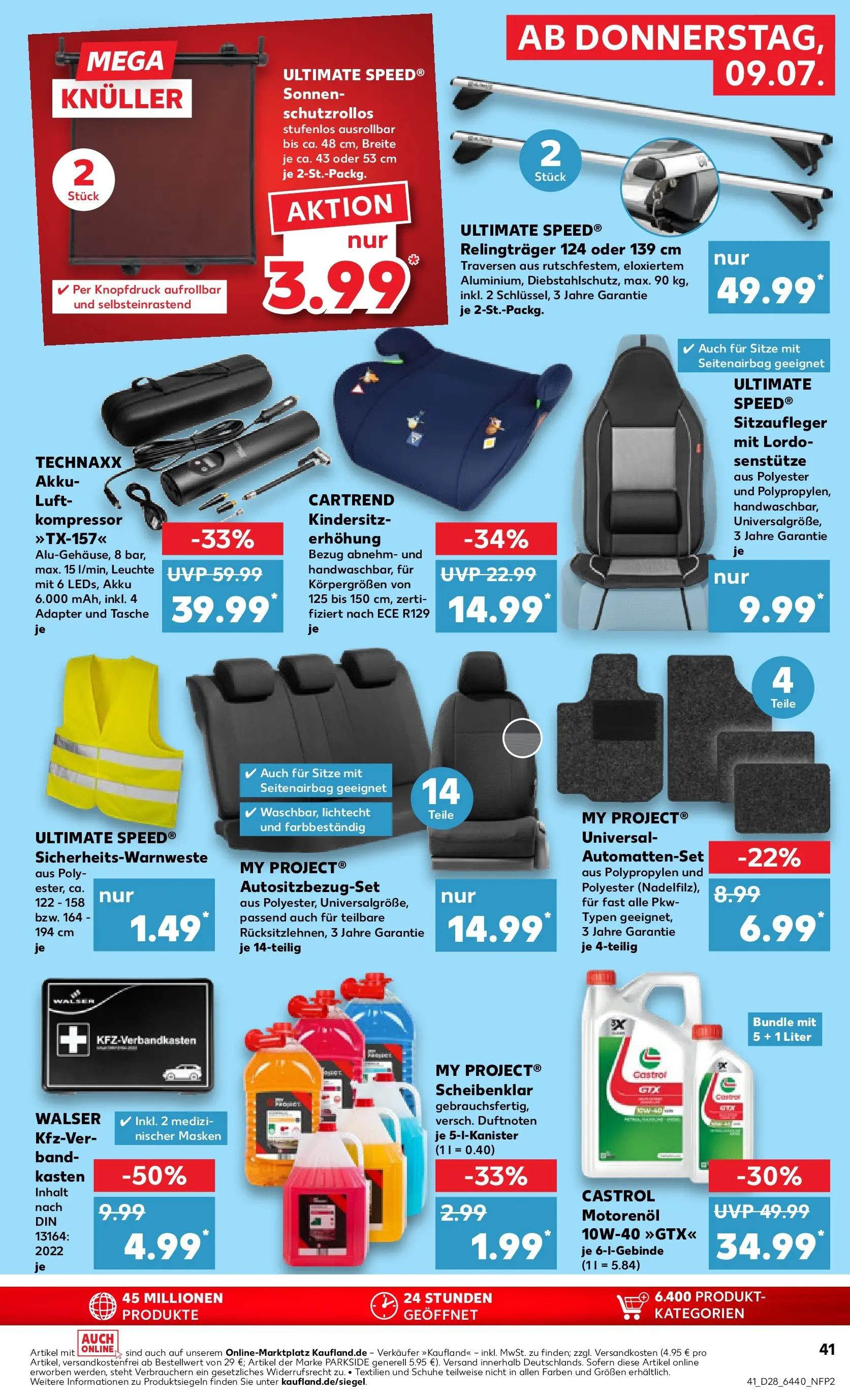 Prospekt Kaufland ab 09.07.2026 » Angebote Online zum Blättern | Seite: 41 | Produkte: Tasche, Adapter