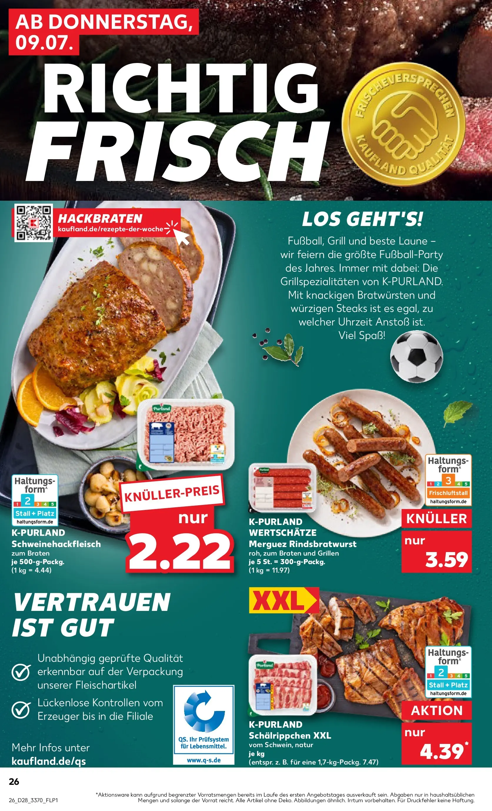 Prospekt Kaufland ab 09.07.2026 » Angebote Online zum Blättern | Seite: 26 | Produkte: Grill