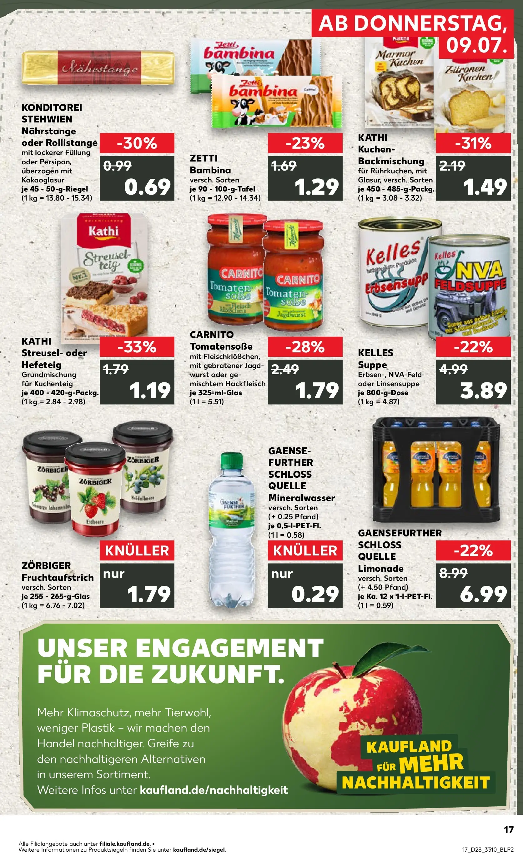 Prospekt Kaufland ab 05.07.2026 ยป Angebote und Werbung Online | Seite: 26 | Produkte: Mineralwasser, Kuchen, Zitronen, Hackfleisch Prospekt Kaufland ab 05.07.2026 ยป Angebote Online zum Blรคttern | Seite: 26 | Produkte: Mineralwasser, Kuchen, Zitronen, Hackfleisch