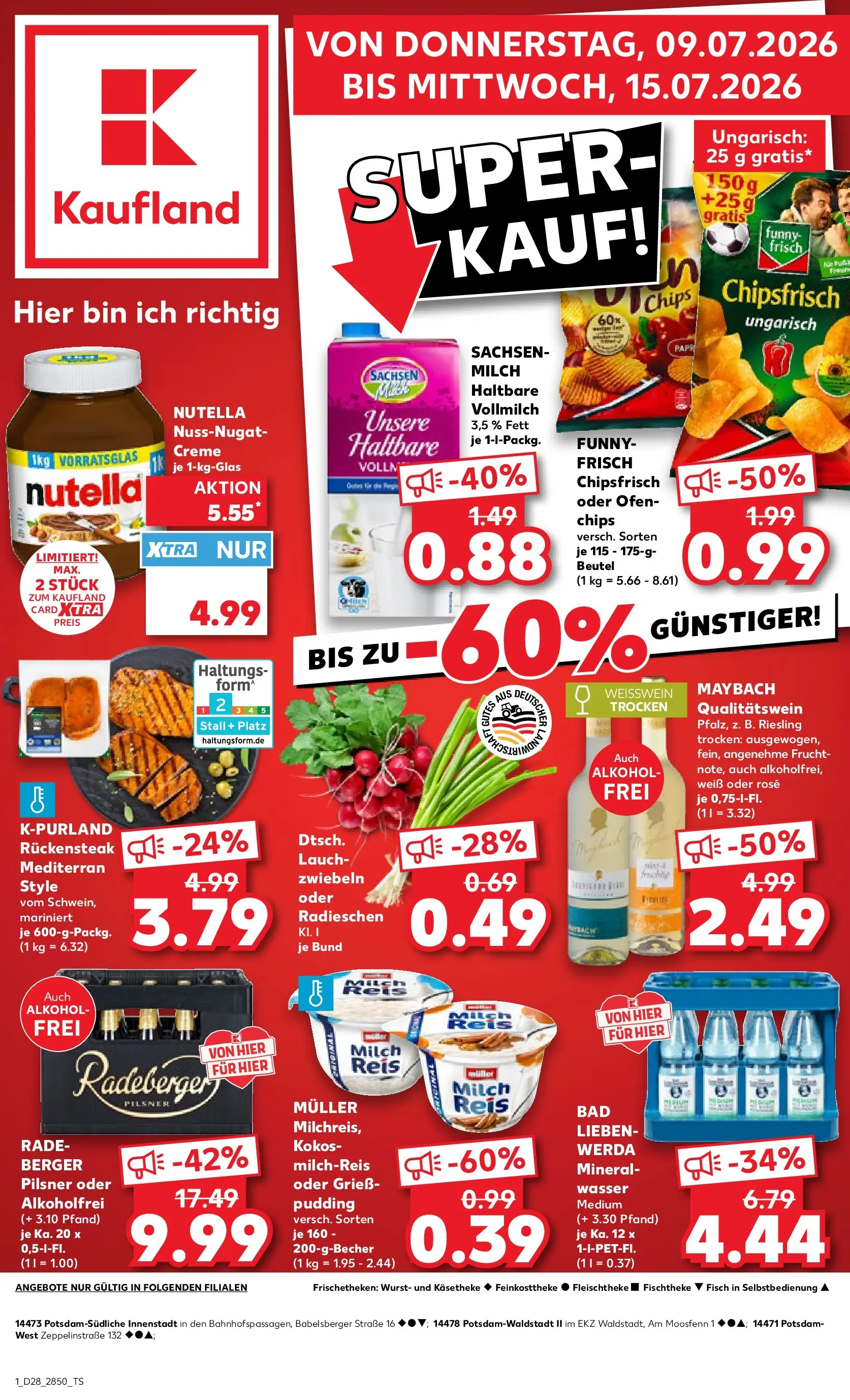 Prospekt Kaufland ab 06.07.2026 ยป Angebote und Werbung Online | Seite: 10 | Produkte: Ofen, Weiรwein, Pudding, Reis Prospekt Kaufland ab 06.07.2026 ยป Angebote Online zum Blรคttern | Seite: 10 | Produkte: Ofen, Weiรwein, Pudding, Reis