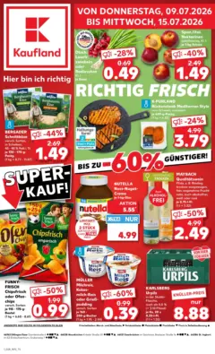 Kaufland Prospekt St. Ingbert ab 09.07.2026 gültig