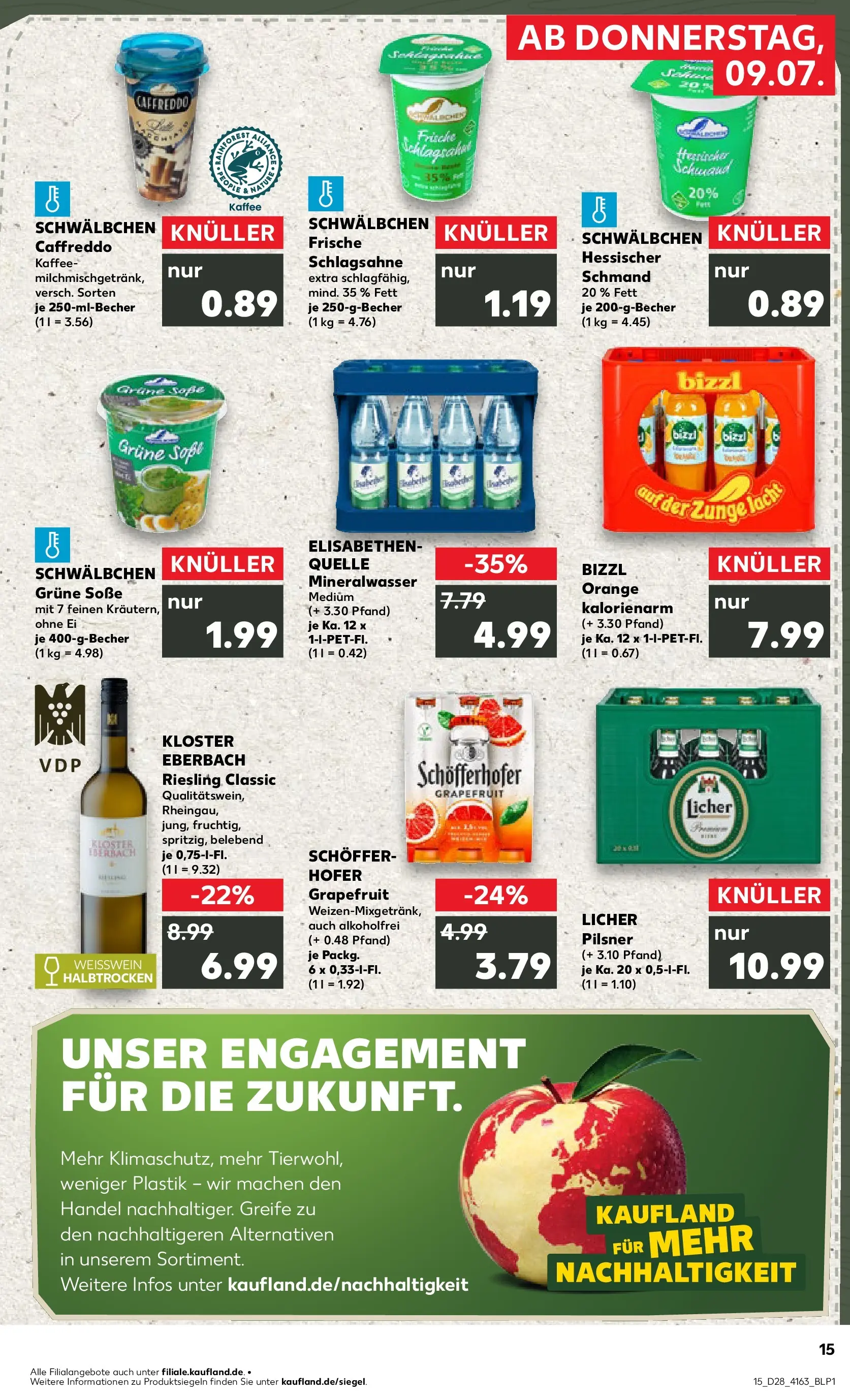 Prospekt Kaufland ab 05.07.2026 » Angebote Online zum Blättern | Seite: 24 | Produkte: Kaffee, Mineralwasser, Grapefruit, Soße