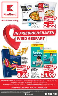 Kaufland Prospekt Eriskirch ab 09.07.2026 gültig Kaufland Prospekt Eriskirch ab 09.07.2026 gültig