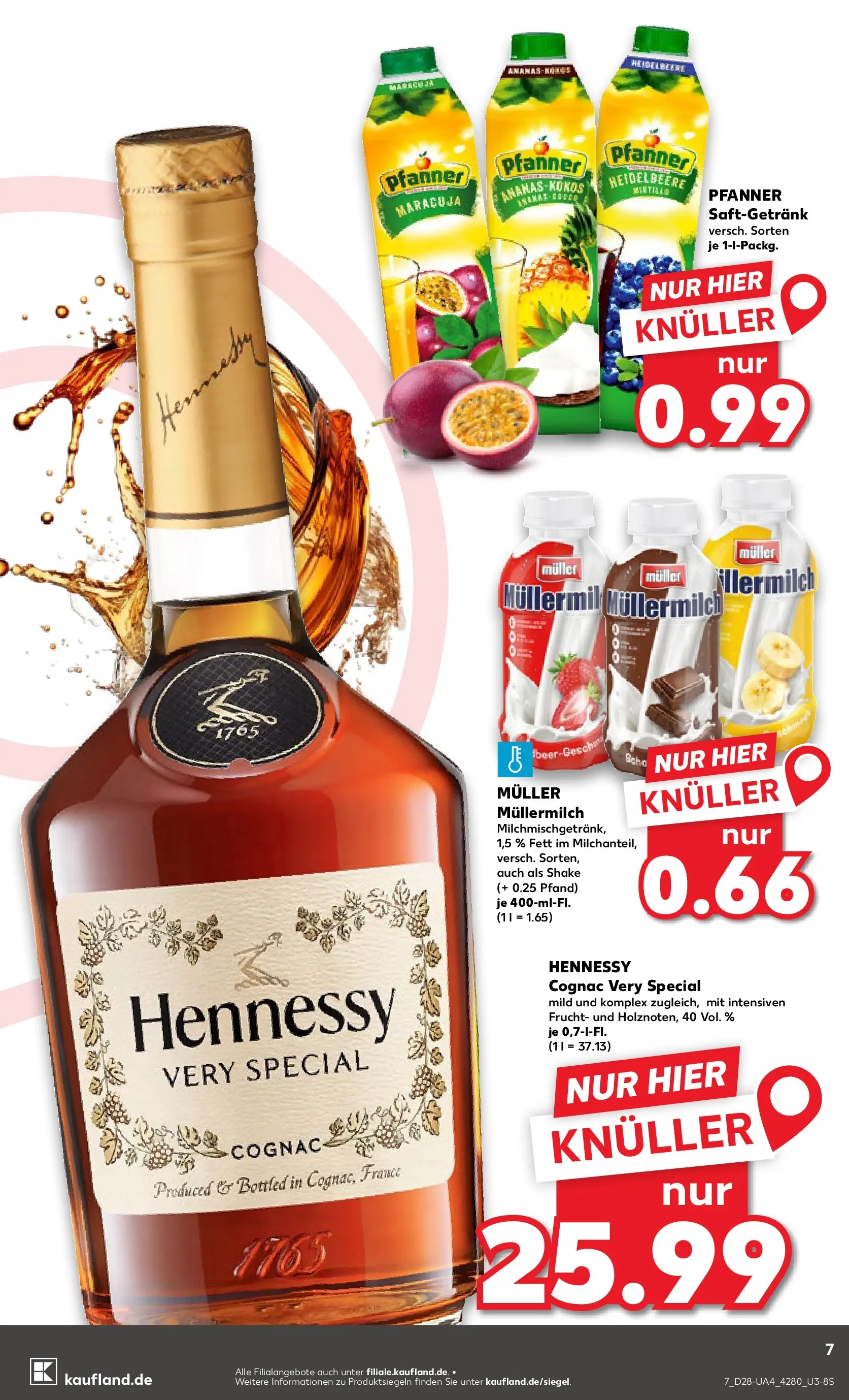 Prospekt Kaufland ab 09.07.2026 » Angebote Online zum Blättern | Seite: 7 | Produkte: Ananas, Müllermilch, Muller mullermilch
