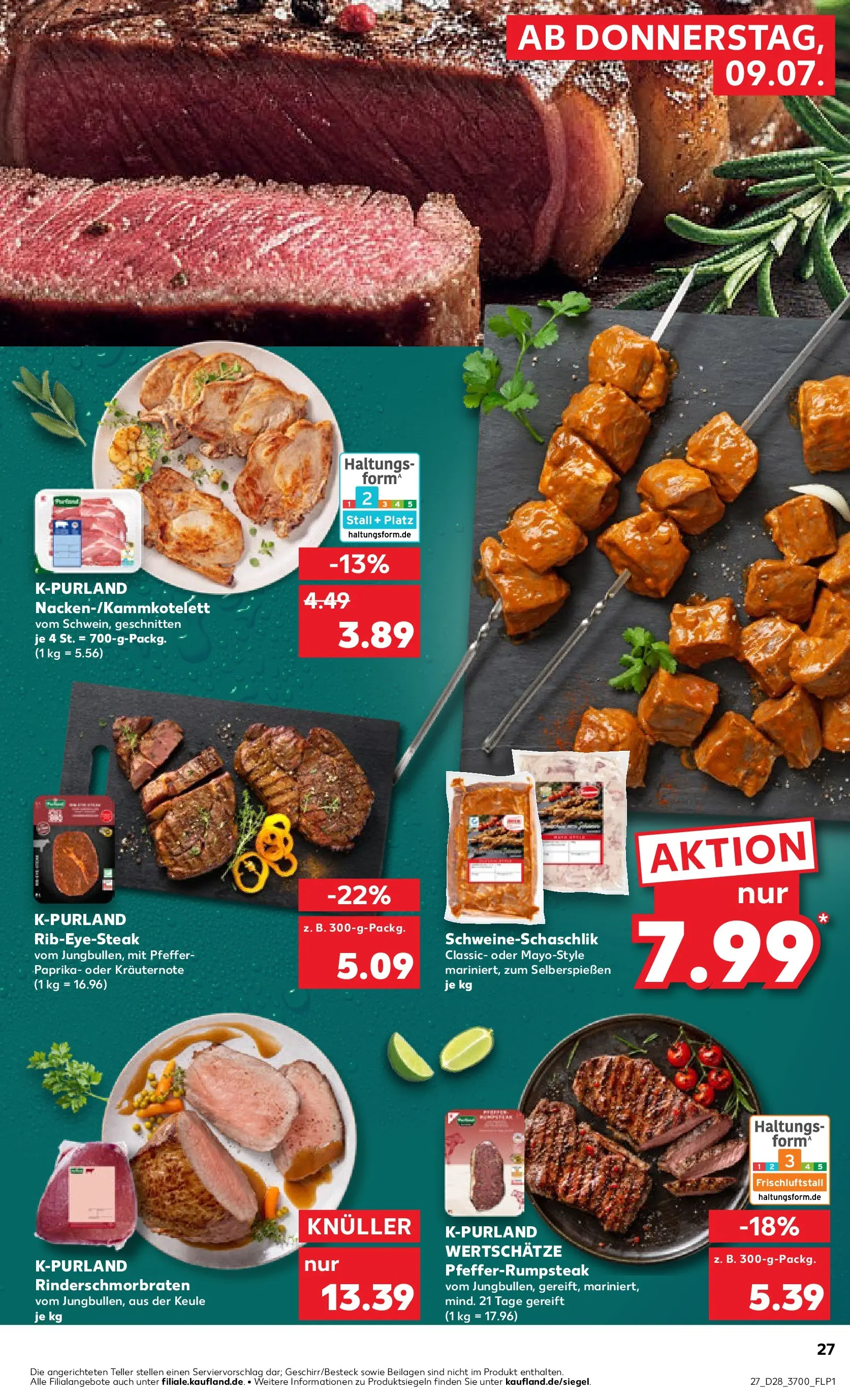 Prospekt Kaufland ab 09.07.2026 » Angebote Online zum Blättern | Seite: 27 | Produkte: Paprika, Pfeffer