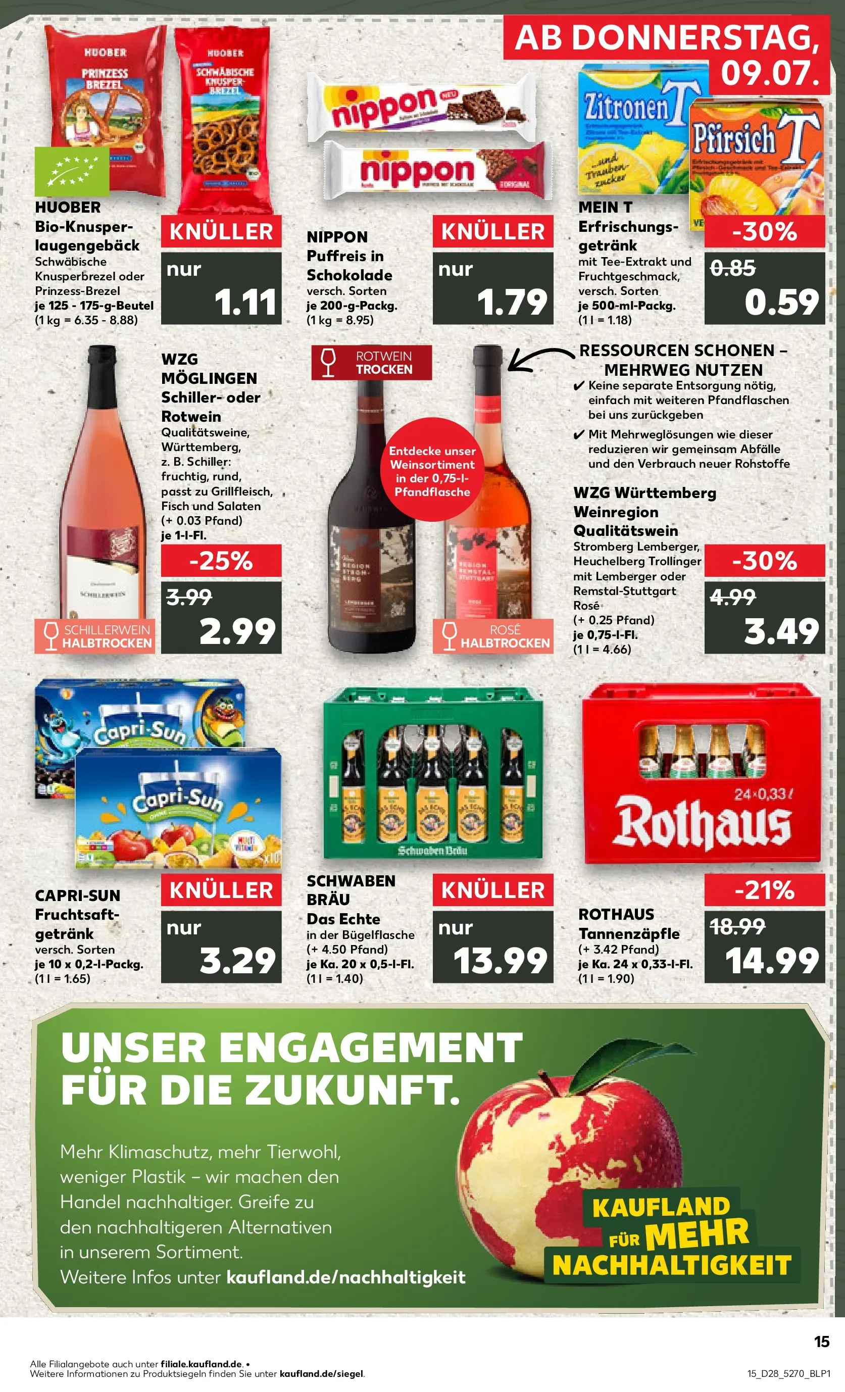 Prospekt Kaufland ab 06.07.2026 » Angebote Online zum Blättern | Seite: 24 | Produkte: Fisch, Zucker, Fruchtsaft, Zitronen
