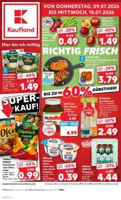 Kaufland Prospekt Ettenheim ab 09.07.2026 gültig Kaufland Prospekt Ettenheim ab 09.07.2026 gültig