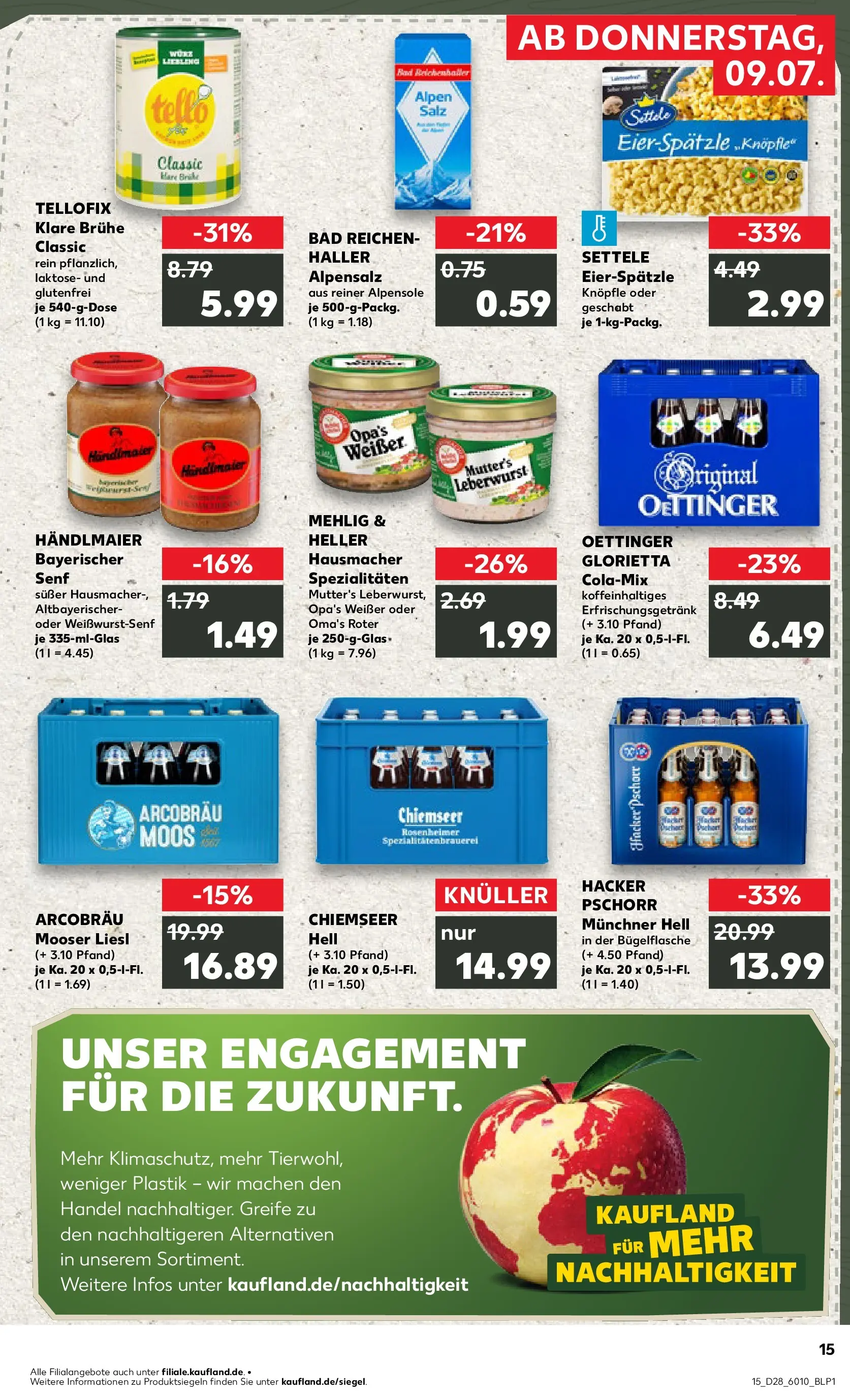 Prospekt Kaufland ab 05.07.2026 » Angebote Online zum Blättern | Seite: 24 | Produkte: Bad, Oettinger, Salz
