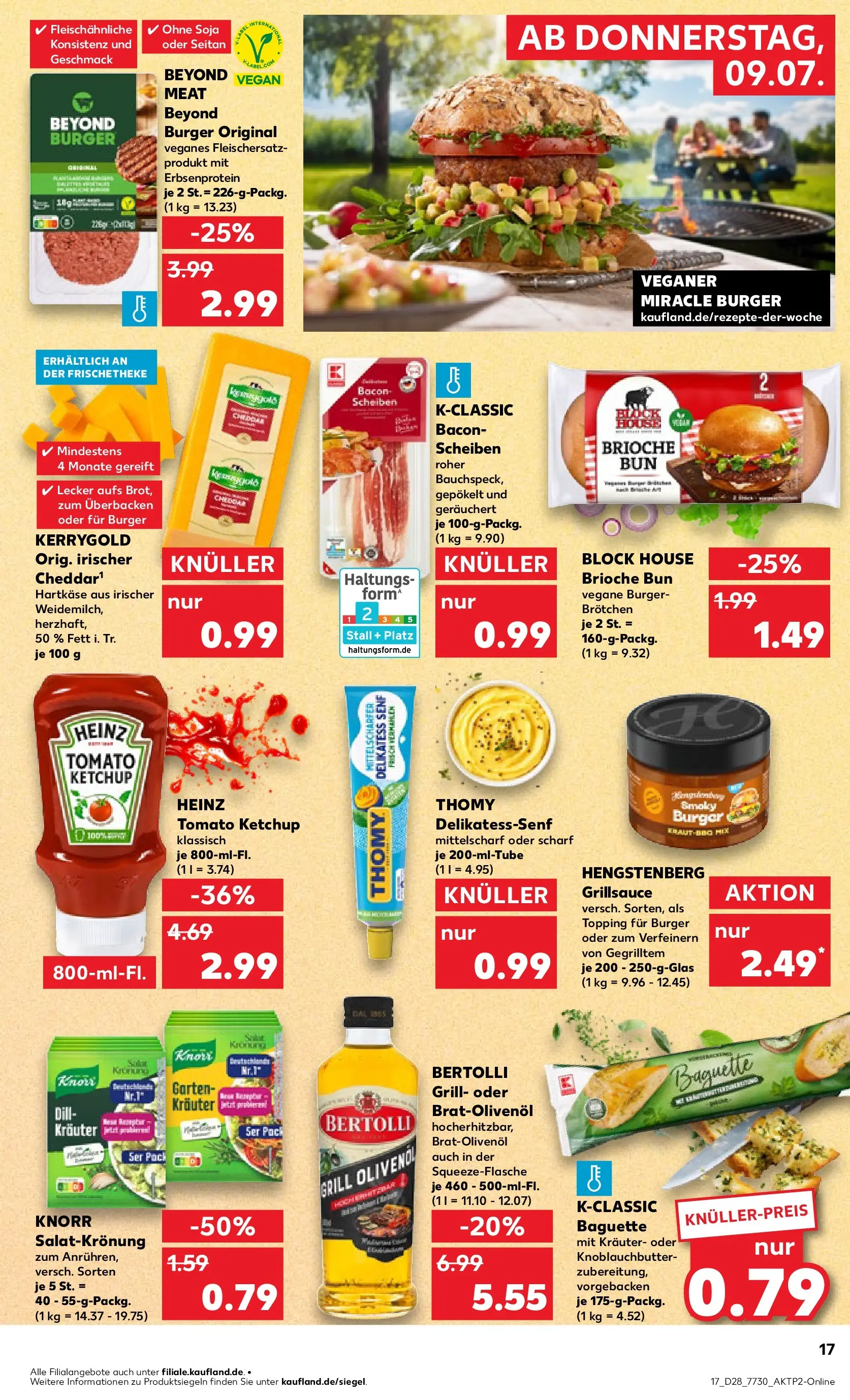 Prospekt Kaufland ab 06.07.2026 » Angebote Online zum Blättern | Seite: 26 | Produkte: Grill, Olivenol, Baguette, Dill