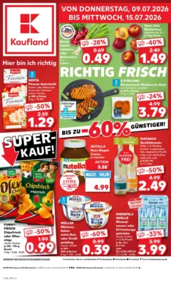 Kaufland Prospekt Oberhausen ab 09.07.2026 gültig