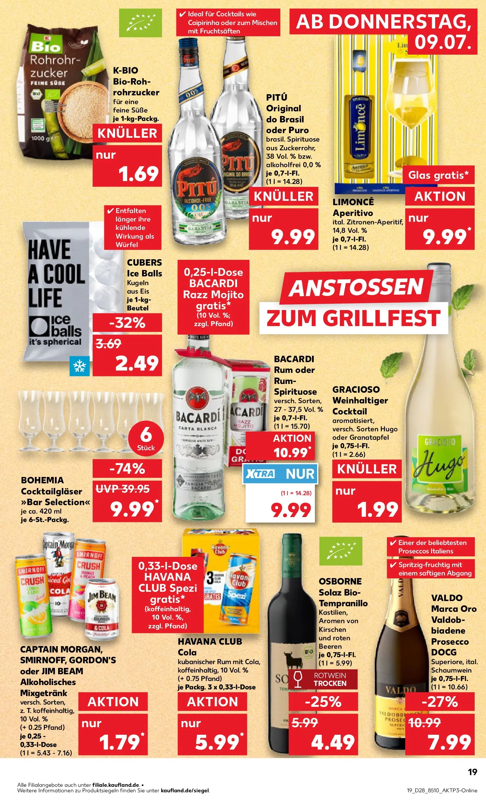 Prospekt Kaufland ab 06.07.2026 » Angebote Online zum Blättern | Seite: 24 | Produkte: Havana club, Kirschen, Prosecco, Eis