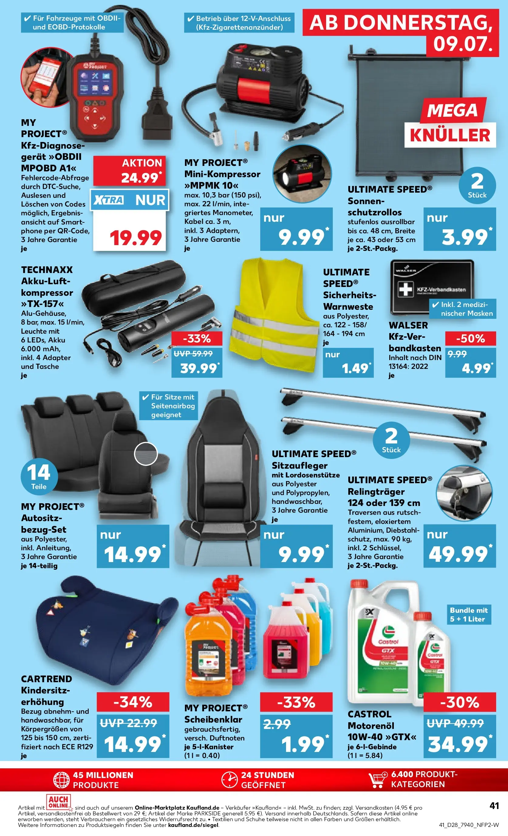 Prospekt Kaufland ab 06.07.2026 » Angebote Online zum Blättern | Seite: 50 | Produkte: Kabel, Tasche, Adapter