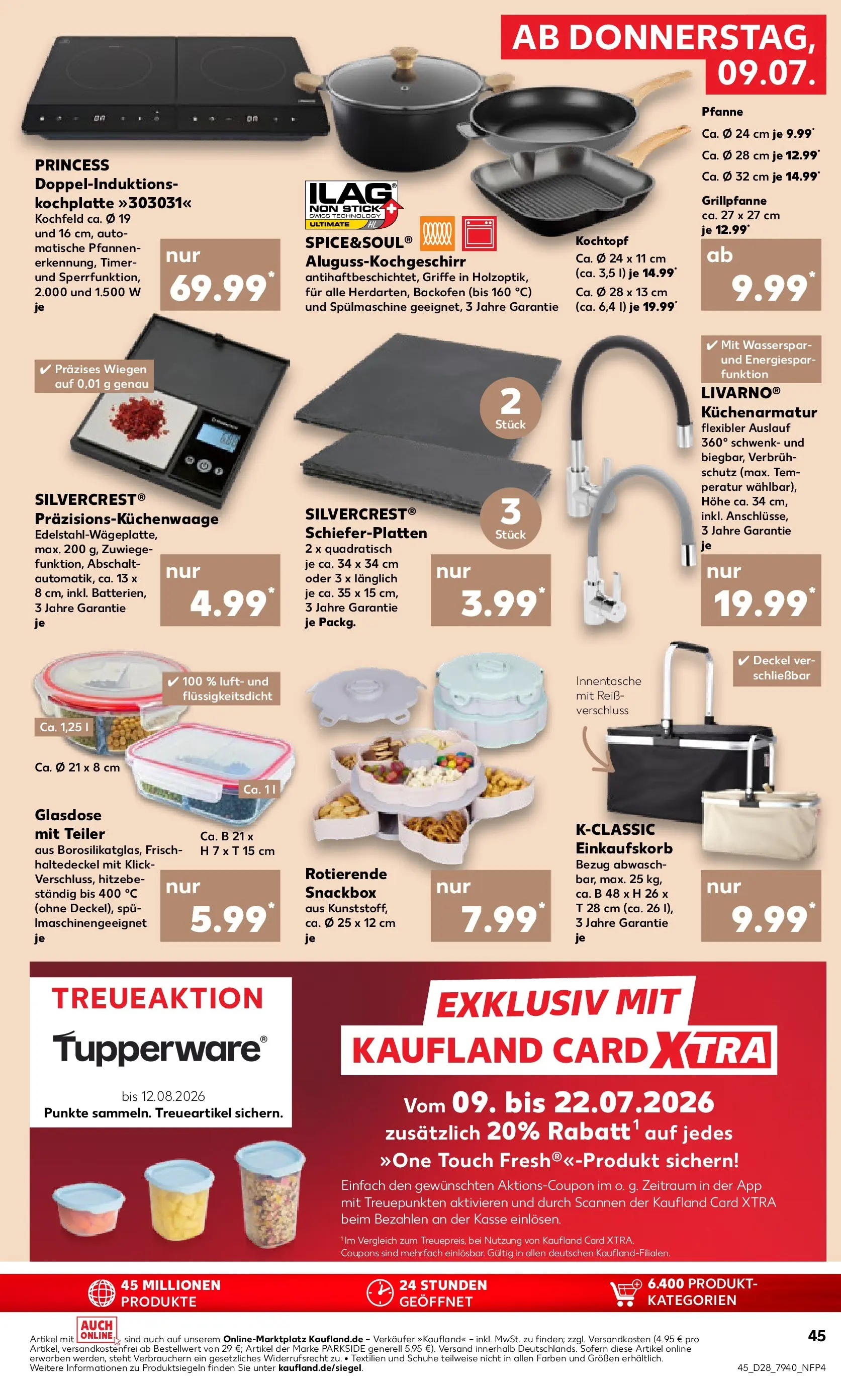 Prospekt Kaufland ab 06.07.2026 » Angebote Online zum Blättern | Seite: 54 | Produkte: Kochfeld, Backofen, Kochplatte
