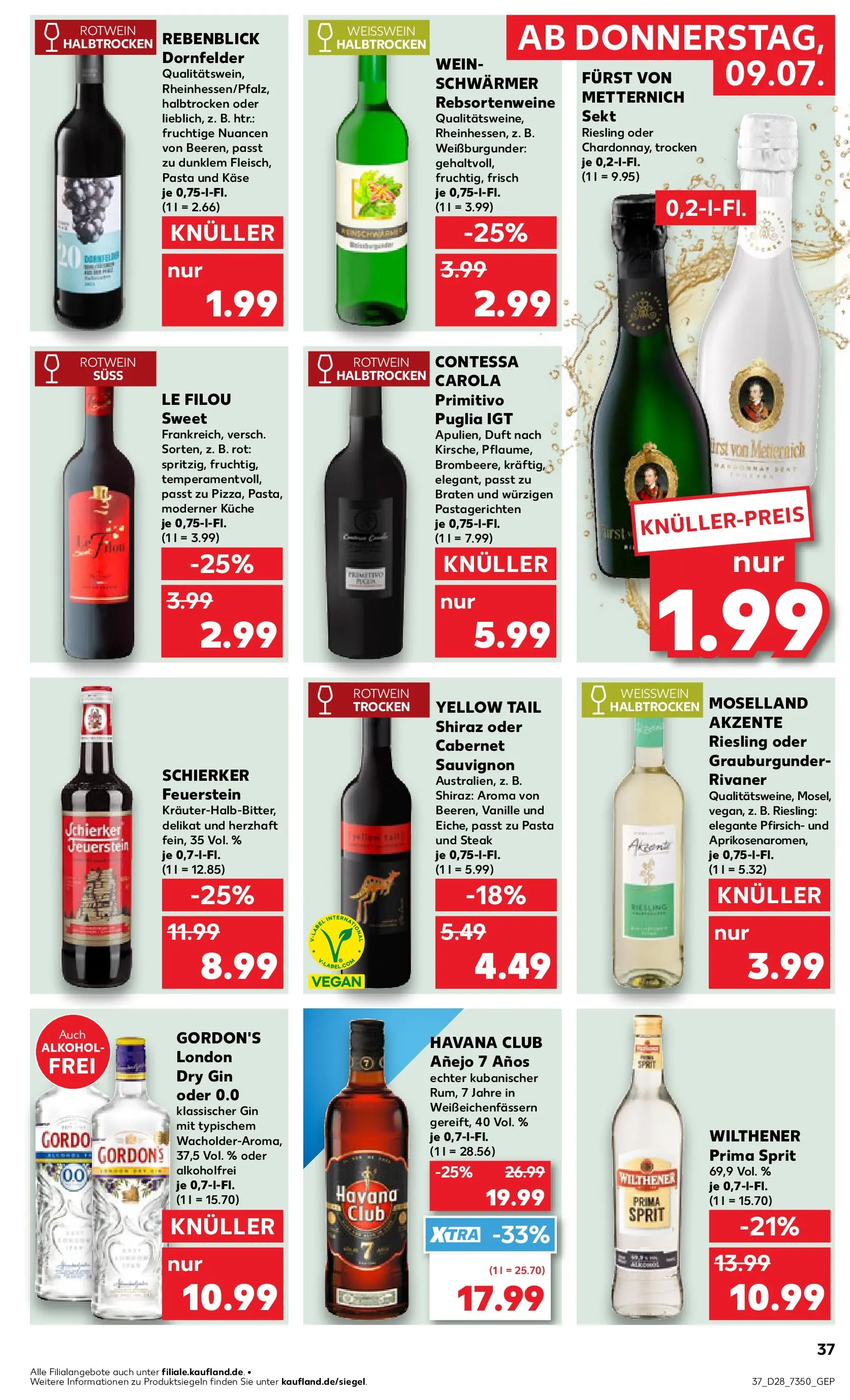 Prospekt Kaufland ab 06.07.2026 ยป Angebote und Werbung Online | Seite: 46 | Produkte: Havana club, Wilthener, Kรคse, Rotwein Prospekt Kaufland ab 06.07.2026 ยป Angebote Online zum Blรคttern | Seite: 46 | Produkte: Havana club, Wilthener, Kรคse, Rotwein