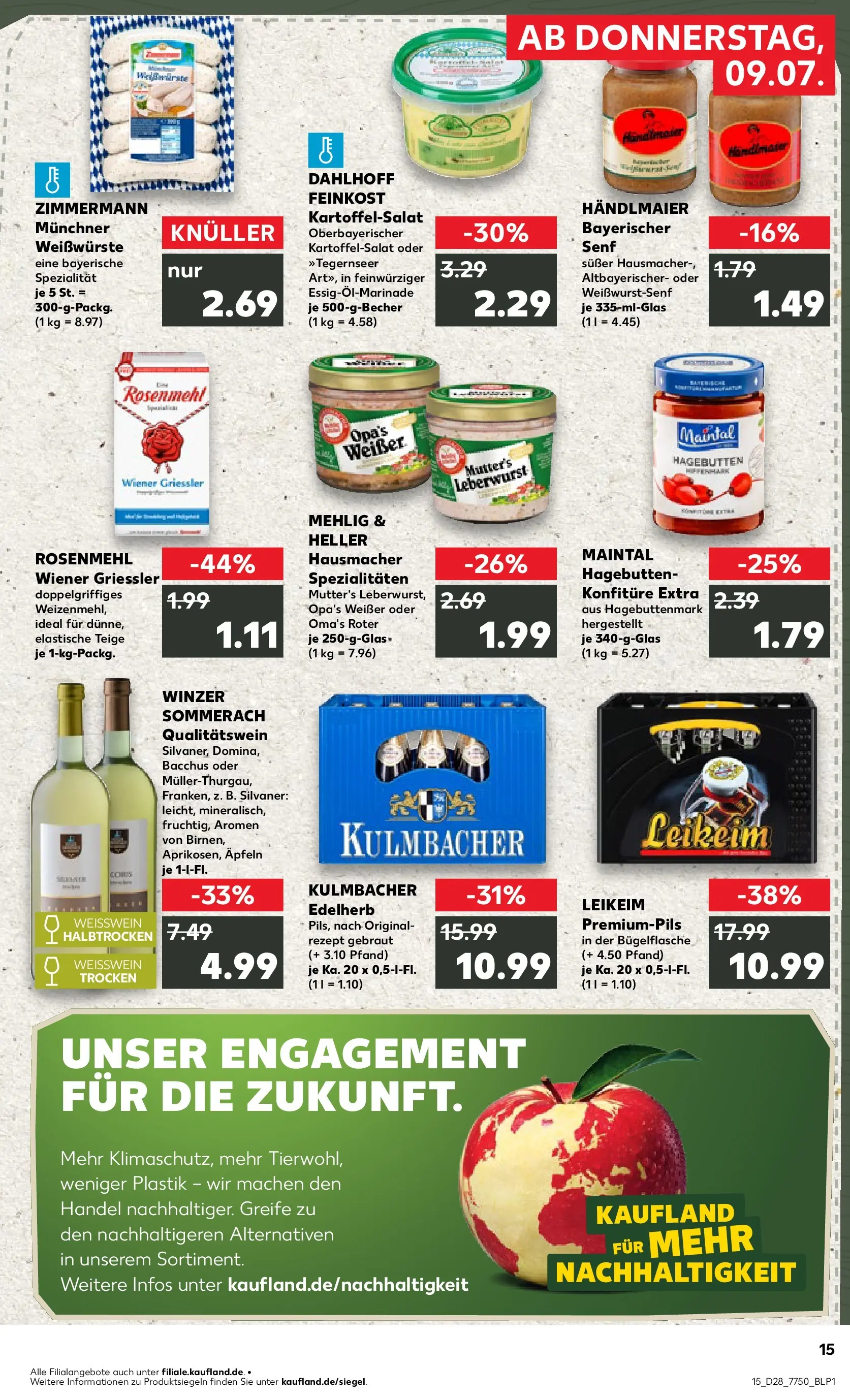 Prospekt Kaufland ab 06.07.2026 » Angebote Online zum Blättern | Seite: 24 | Produkte: Weißwein, Weißwein halbtrocken