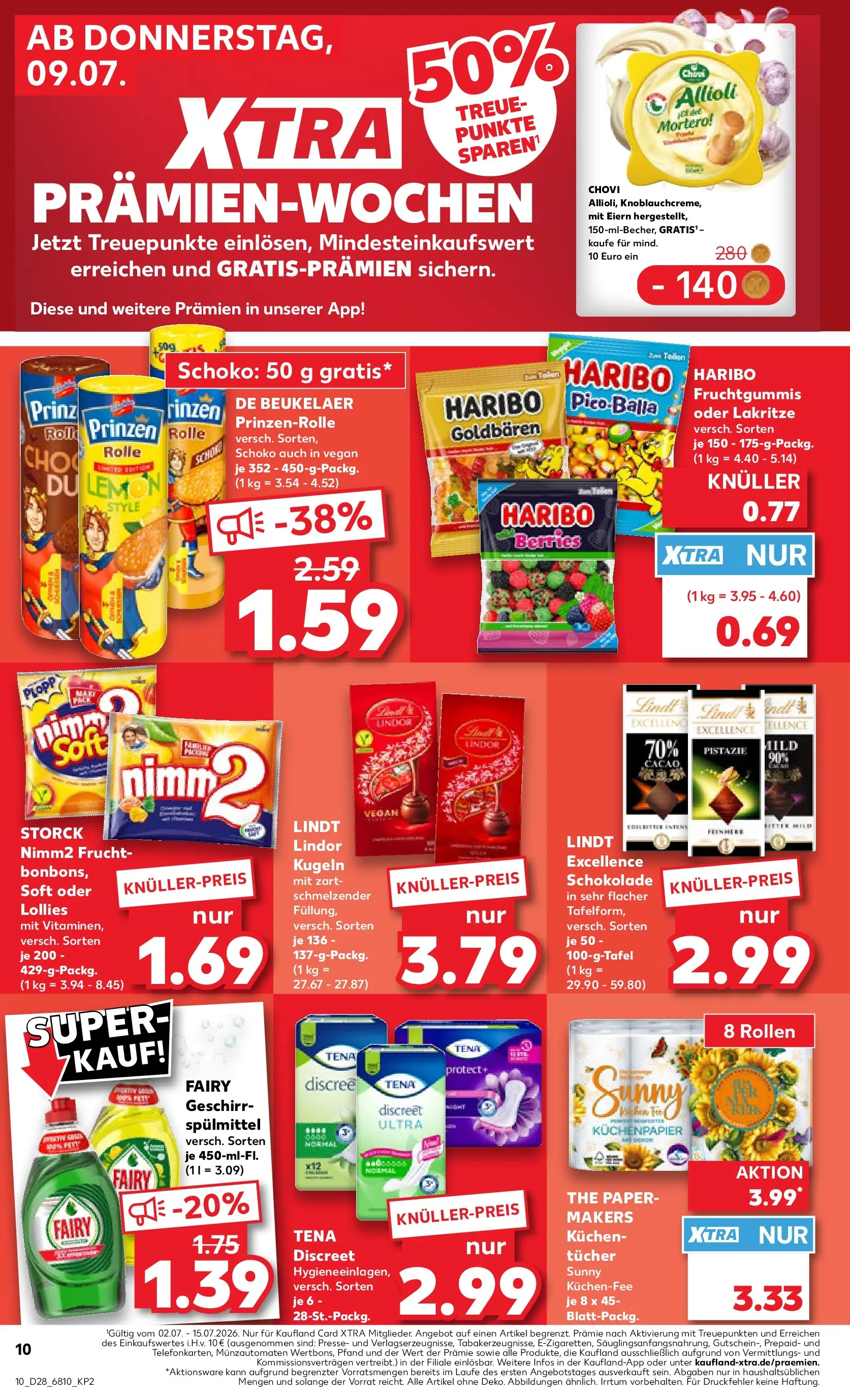 Prospekt Kaufland ab 05.07.2026 » Angebote Online zum Blättern | Seite: 15 | Produkte: Presse, Haribo, Schokolade, Lindt