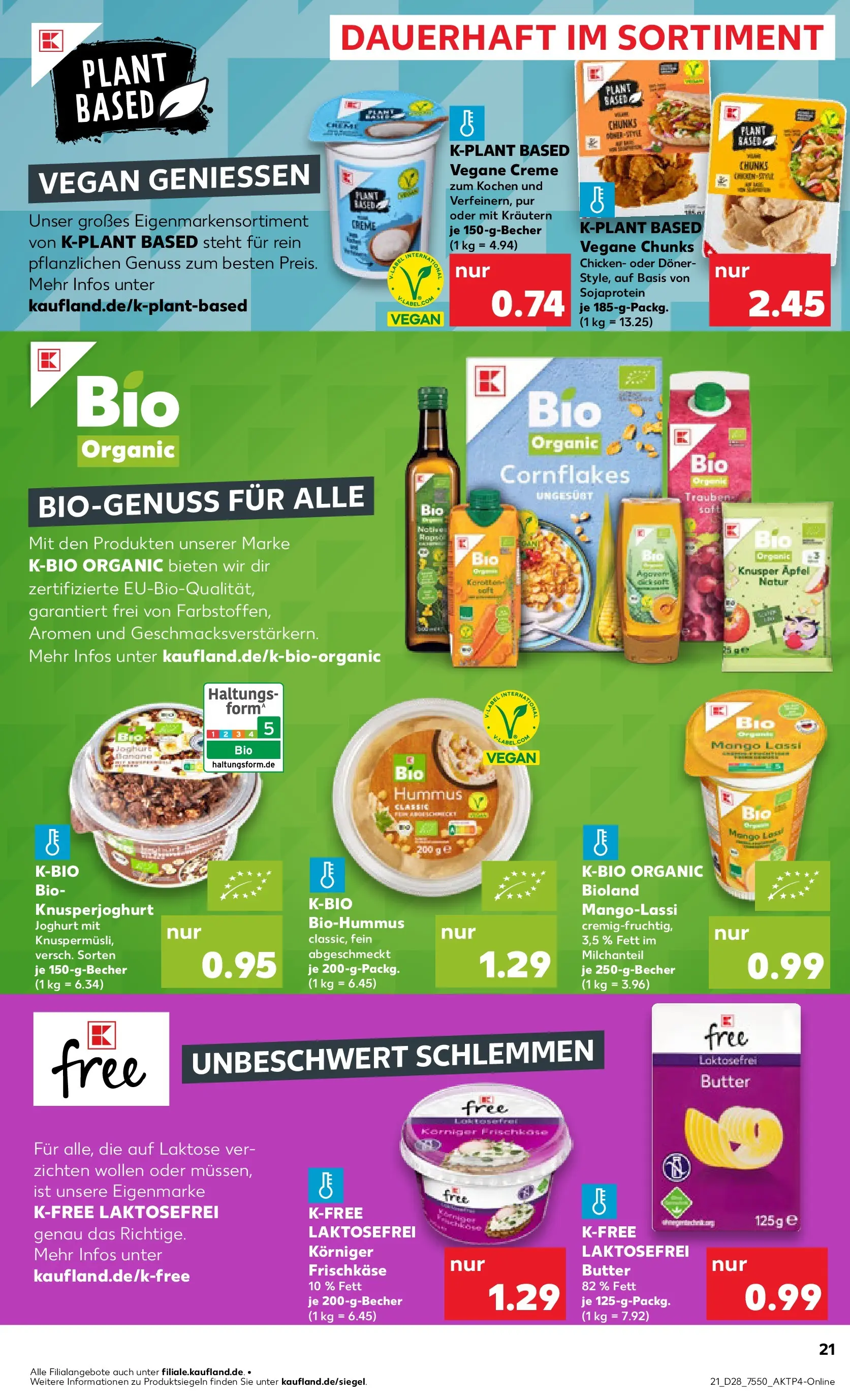 Prospekt Kaufland ab 06.07.2026 » Angebote Online zum Blättern | Seite: 30 | Produkte: Joghurt, Creme, Mango, Frischkase