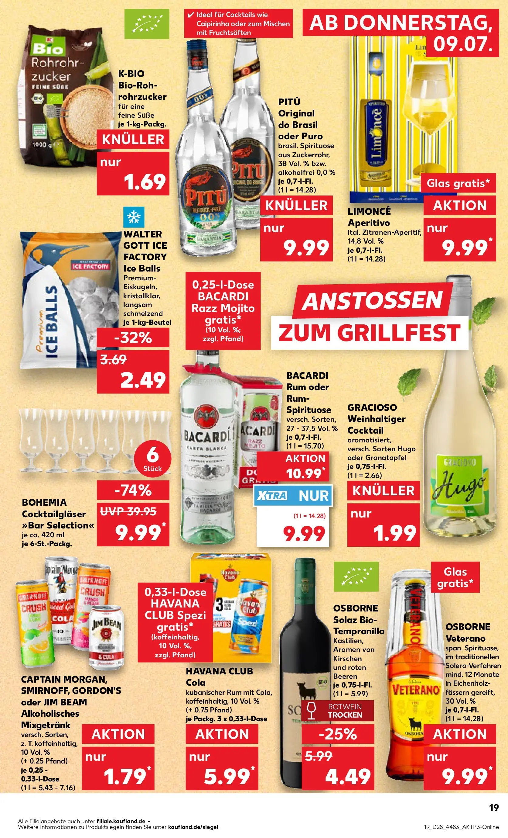 Prospekt Kaufland ab 06.07.2026 » Angebote Online zum Blättern | Seite: 28 | Produkte: Jim beam, Granatapfel, Cola, Smirnoff