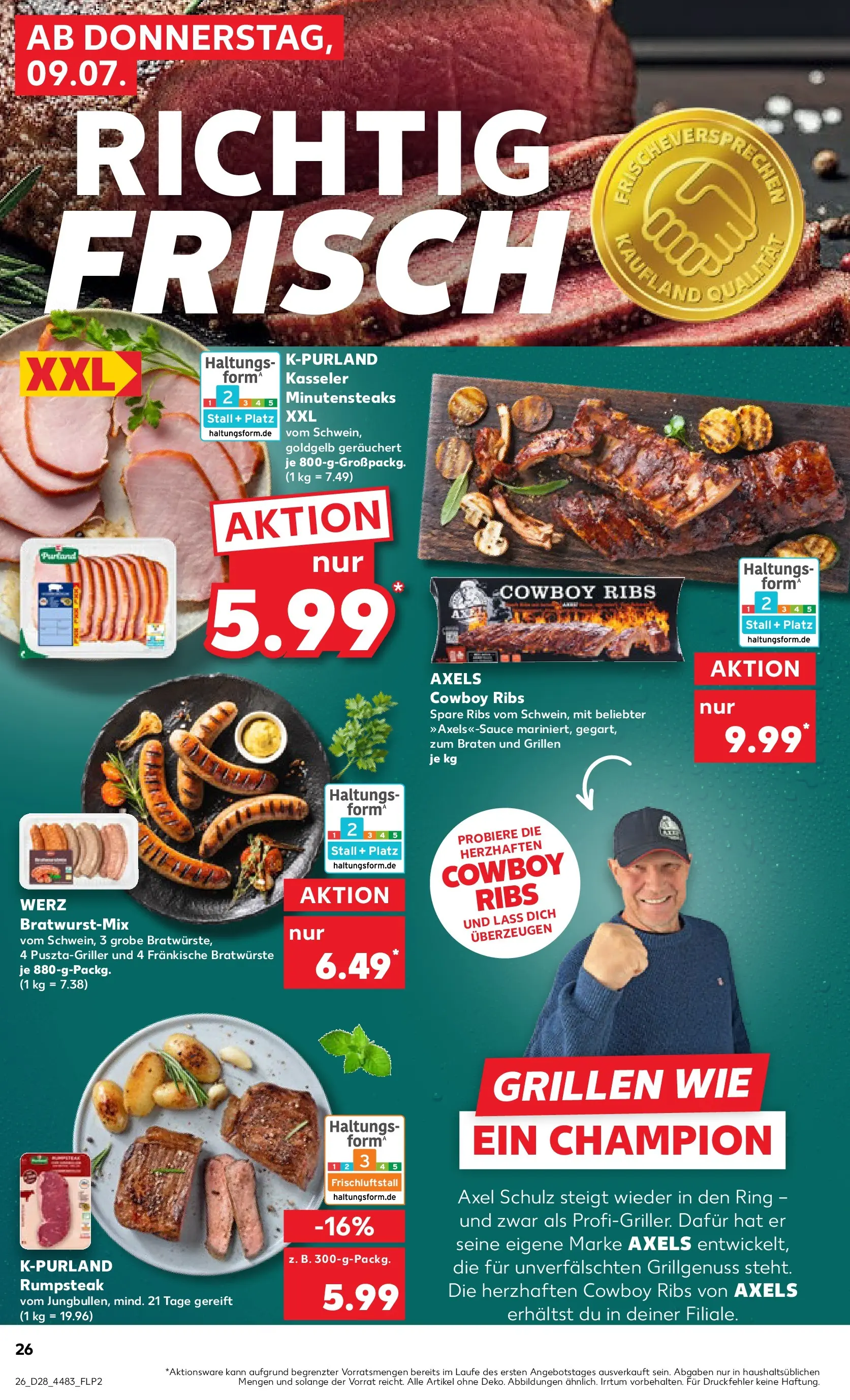 Prospekt Kaufland ab 06.07.2026 » Angebote Online zum Blättern | Seite: 35 | Produkte: Rumpsteak, Spare ribs