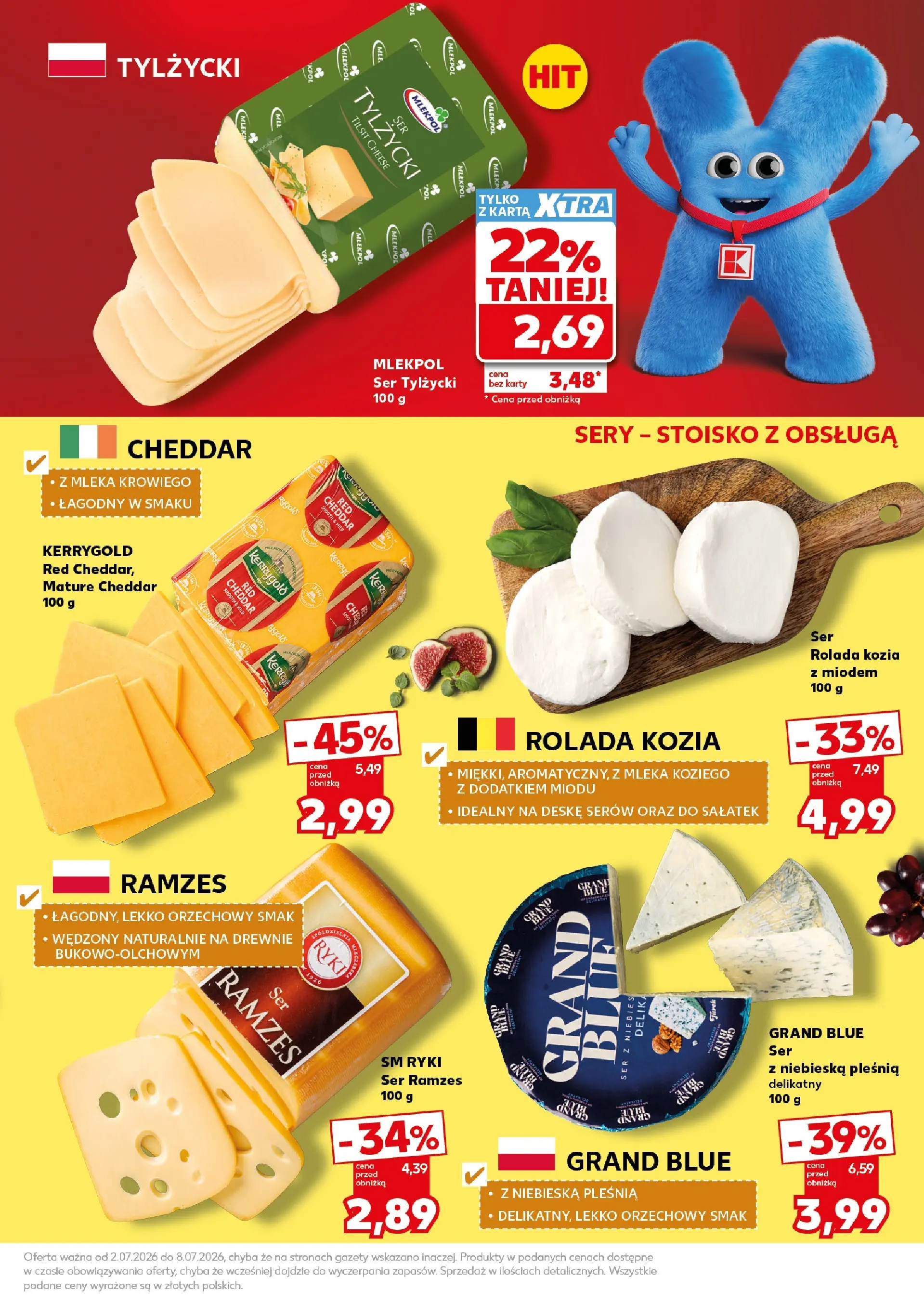 Kaufland gazetka - Super Sobota od 04.07.2026 - od jutra PDF | Strona: 15 | Produkty: Karta, Rolada, Mleka, Cheddar