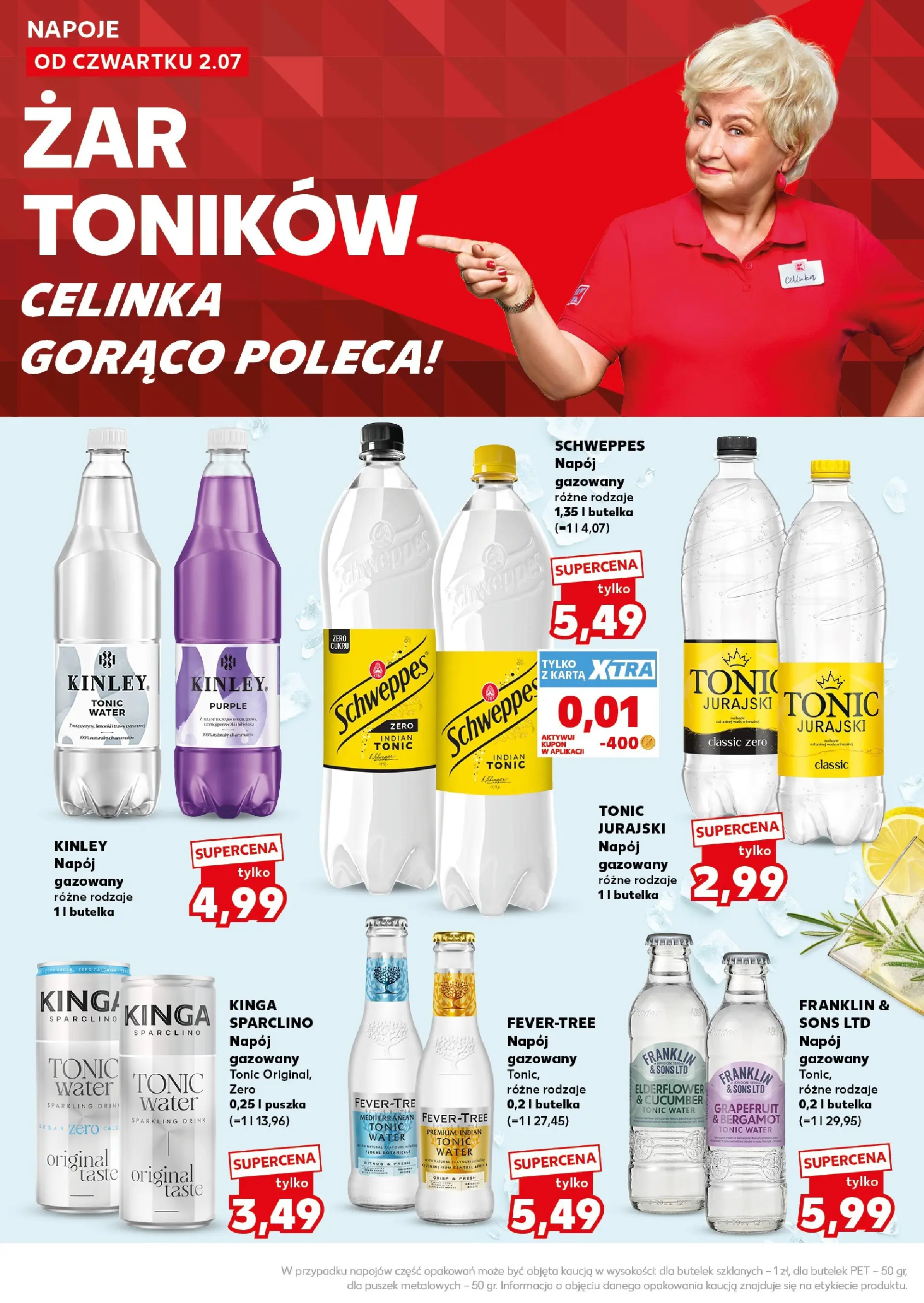 Kaufland gazetka - Super Sobota od 04.07.2026 - od jutra PDF | Strona: 22 | Produkty: Karta, Napoje