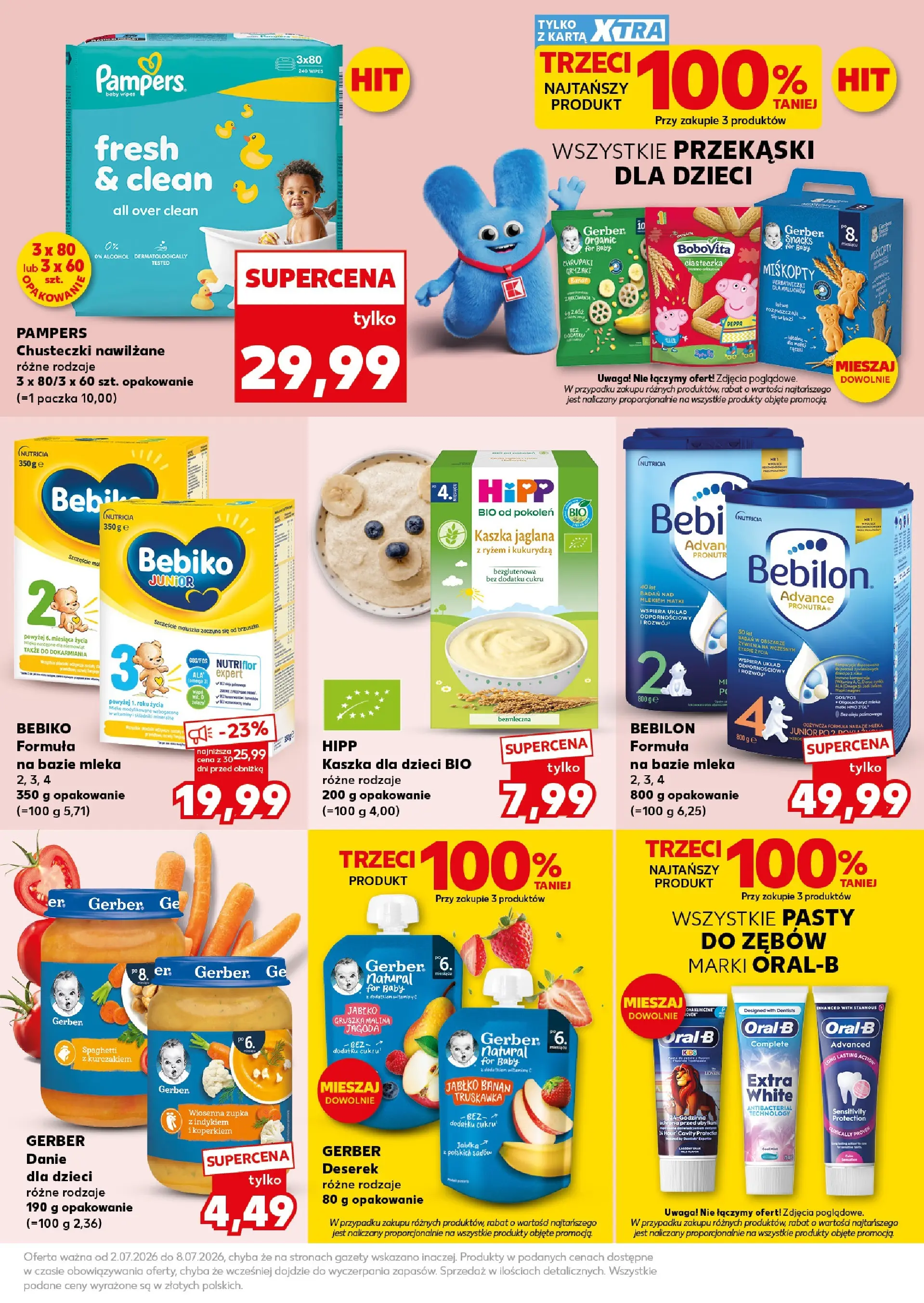 Kaufland gazetka - Super Sobota od 04.07.2026 - od jutra PDF | Strona: 29 | Produkty: Gruszka, Mleka, Pampers, Banan