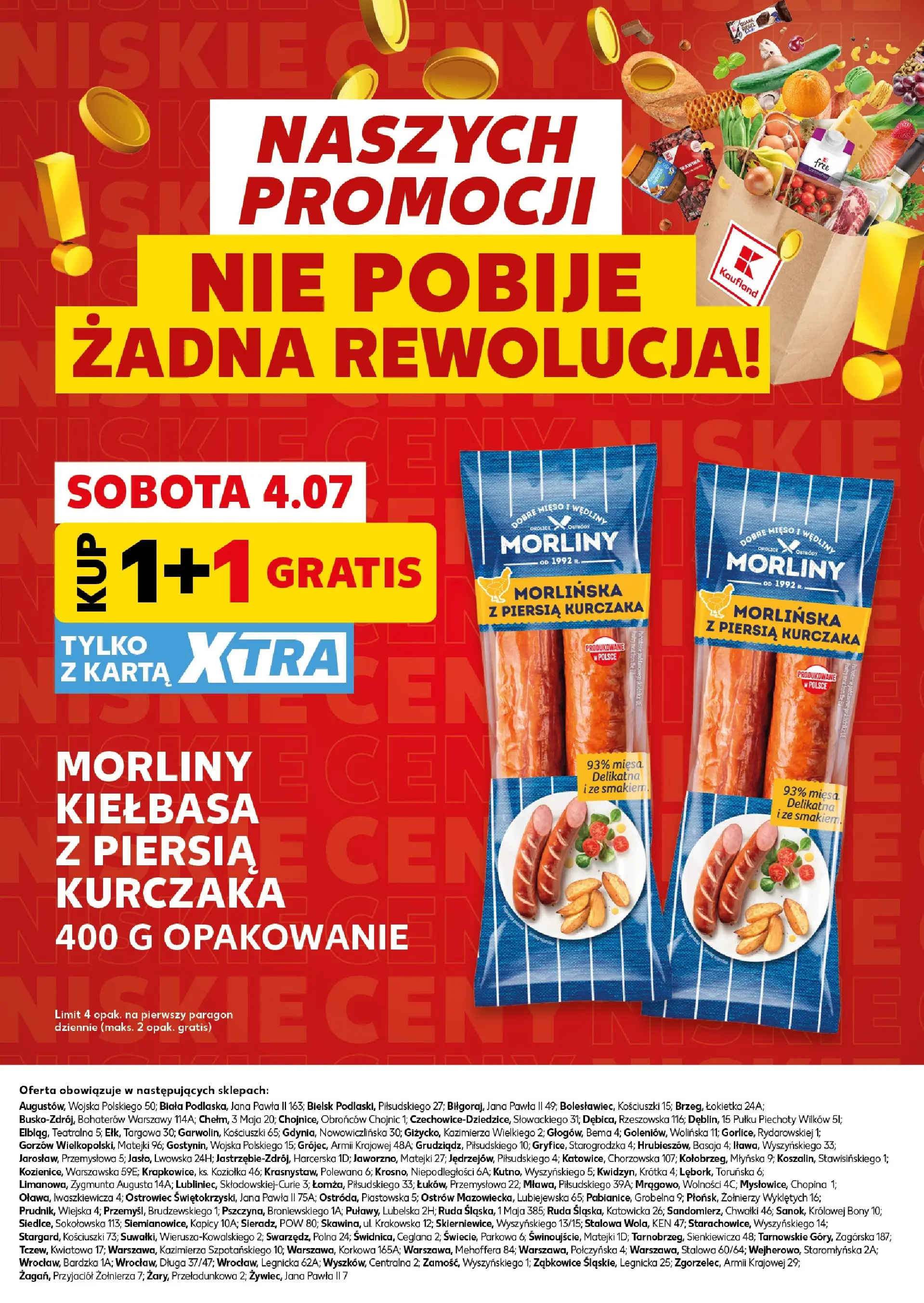Kaufland gazetka - Super Sobota od 04.07.2026 - od jutra PDF | Strona: 30 | Produkty: Kiełbasa, Karta, Mięso, Wędliny