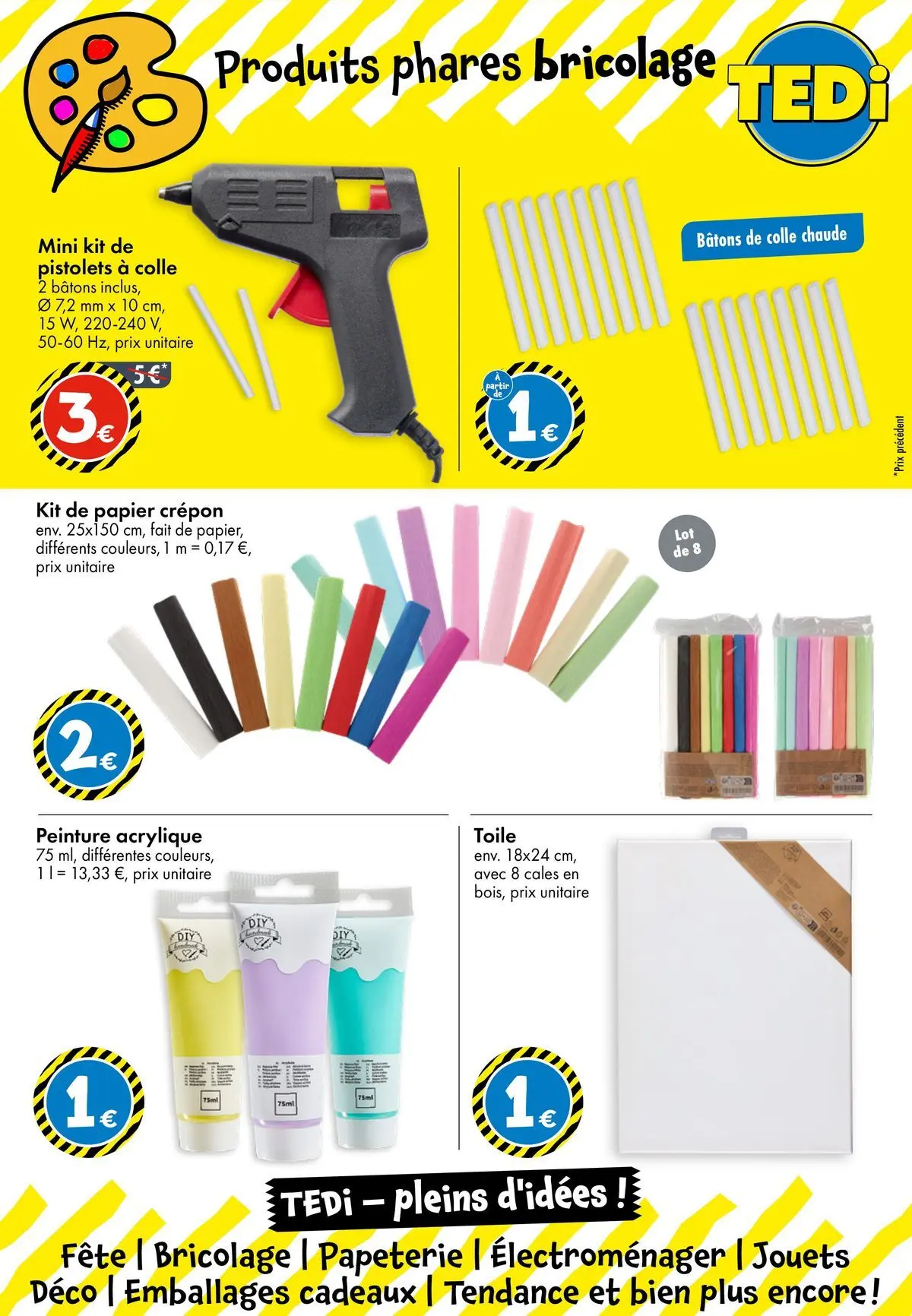 TEDi - TEDi - pleins d'idées à partir du 03/07/2026 - promo en ligne | Page: 5 | Produits: Jouets, Colle