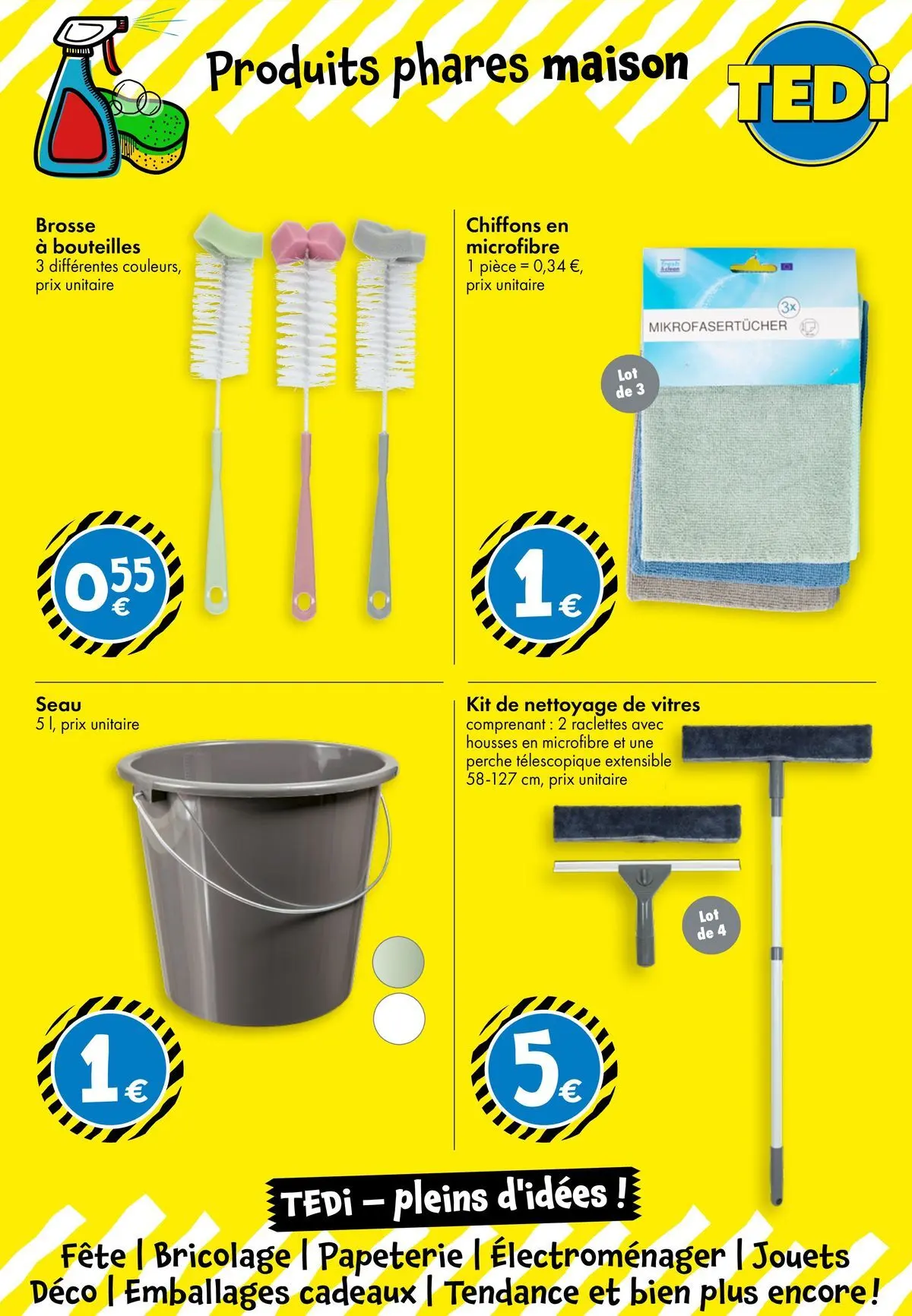 TEDi - TEDi - pleins d'idées à partir du 03/07/2026 - promo en ligne | Page: 9 | Produits: Jouets, Brosse