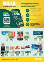 Billa Billa Let&aacute;k BILLA klub &ndash; do 14.07.2026