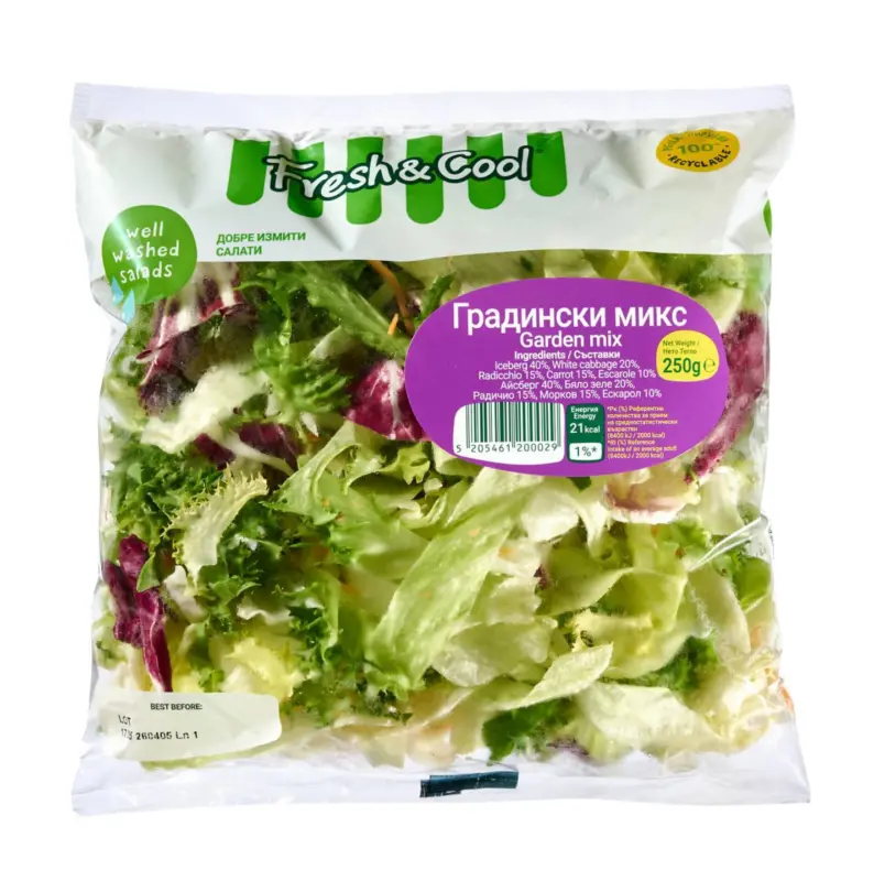 Fresh & Cool Салата Градински микс 250 г