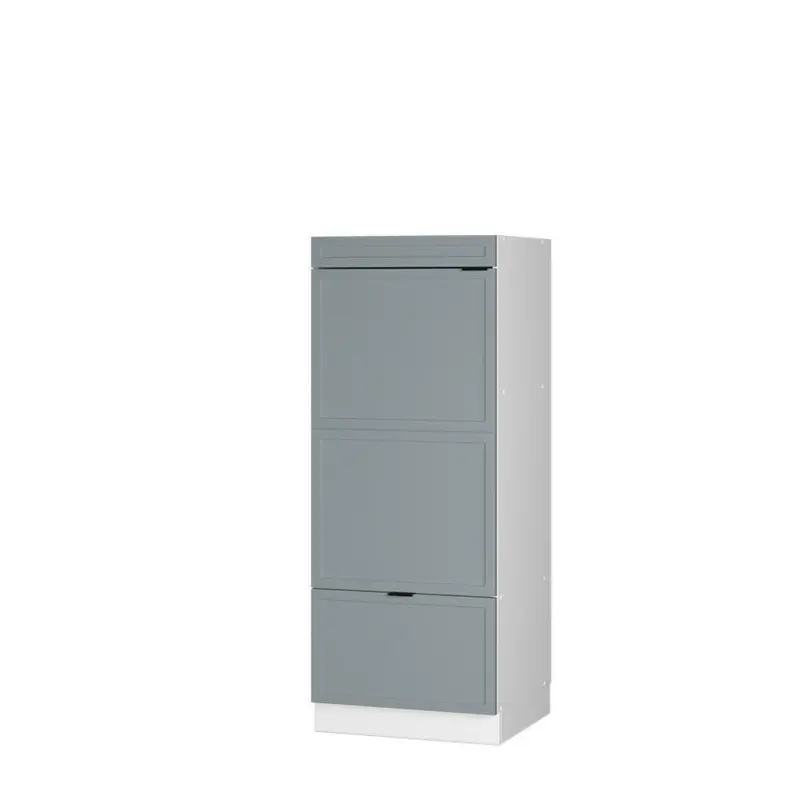 Mikrowellenschrank Fame-Line Hellblau-grau 60 cm