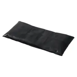 Bankauflage Lederkissen Schwarz B: 73 cm