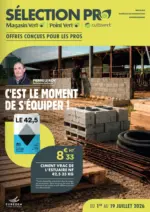Point Vert Super r&eacute;ductions sur des produits s&eacute;lectionn&eacute;s - au 19.07.2026
