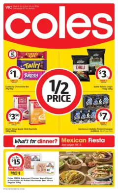 Preview of Coles - Coles Catalogue - 8th July - valid from 07/07/2026 Preview of Coles - Coles Catalogue - 8th July - valid from 07/07/2026