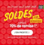 Gamm Vert SOLDES jusqu'&agrave; -70 % de remise - au 21.07.2026