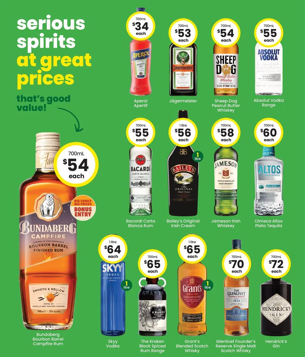 The Bottle-O catalogue Westdale - 06/07/2026 > weekly / monthly specials | Page: 6 | Products: Butter, Bourbon, Whiskey, Rum