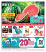 Supermarch&eacute; MATCH CEST TOUS LES JOURS LE MARCH&Eacute; - au 19.07.2026
