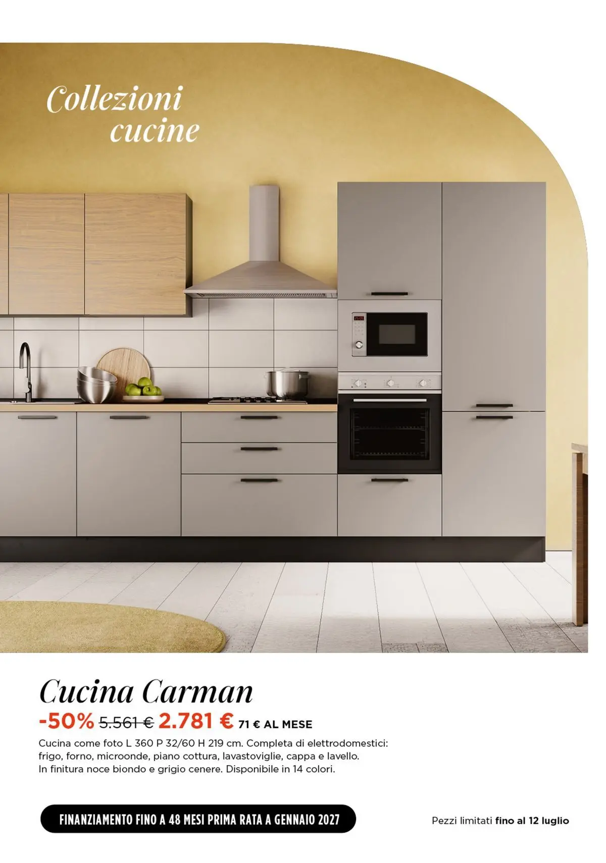 Nuovo Offerte volantino Ricci Casa dal 05/07/2026 > offerte anteprima 🛍️ | Pagina: 3 | Prodotti: Cucine